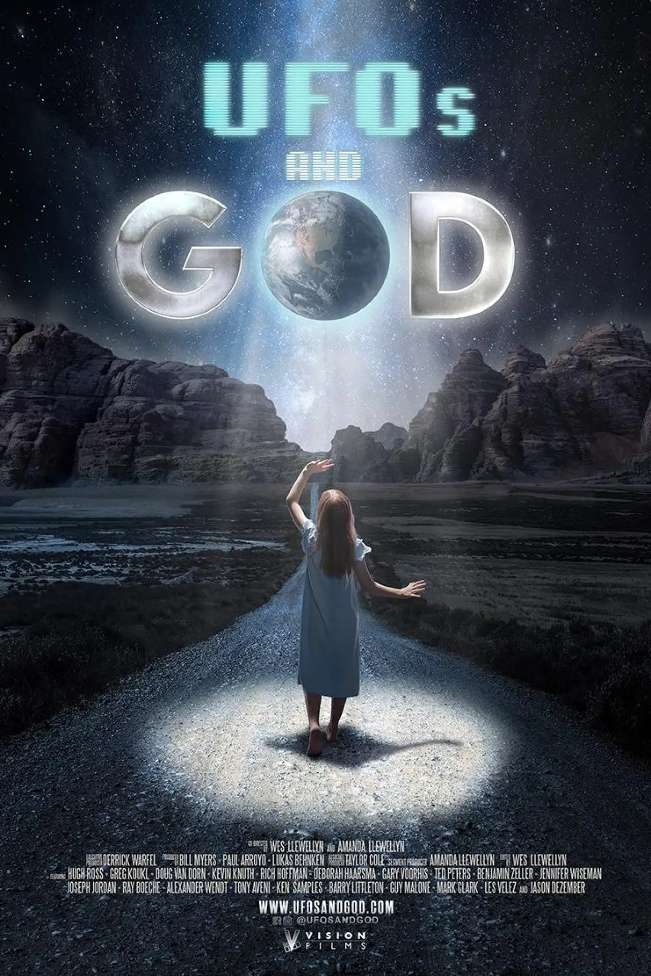 Movie poster "UFOs and God"