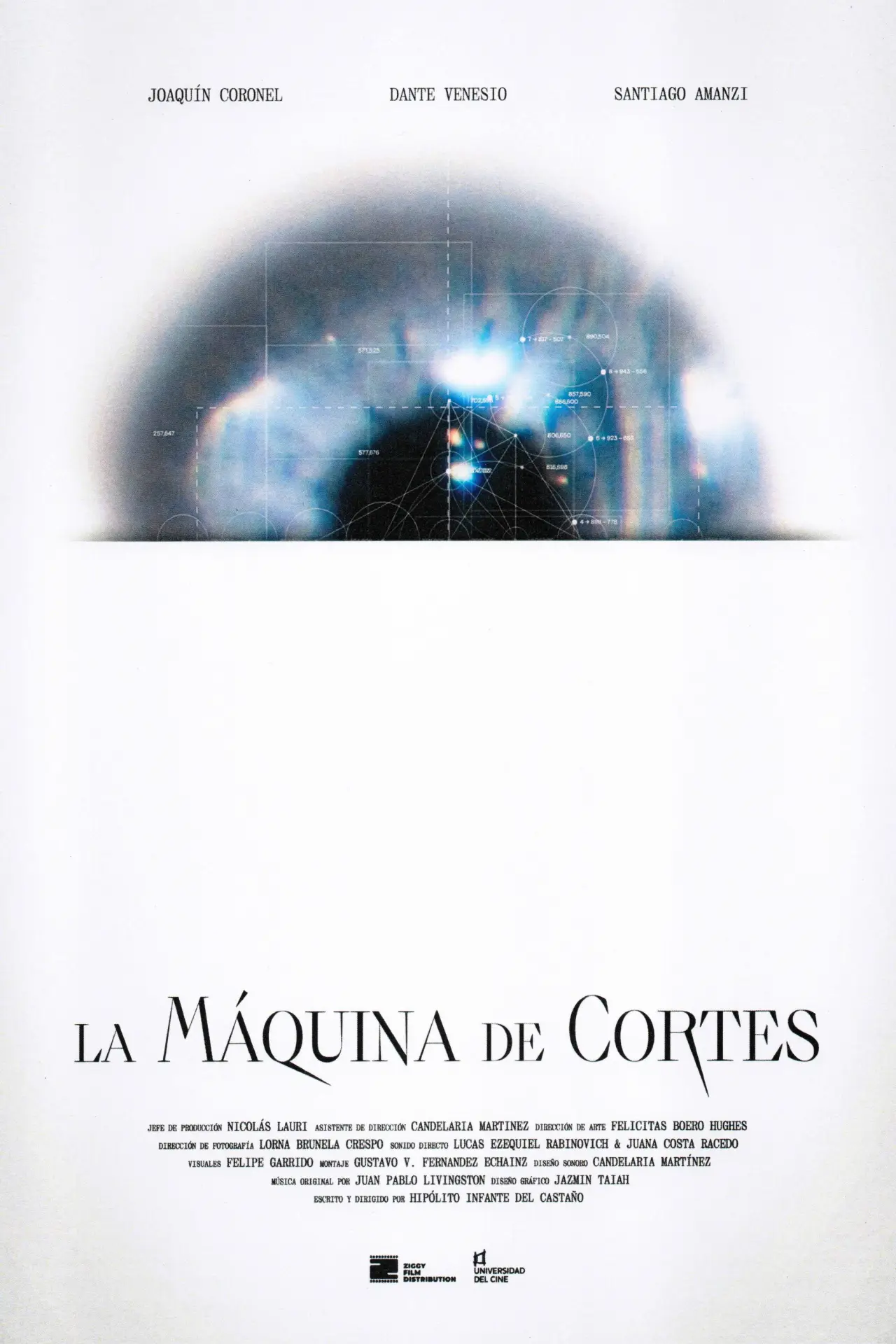 Movie poster "The Cutting Machine"
