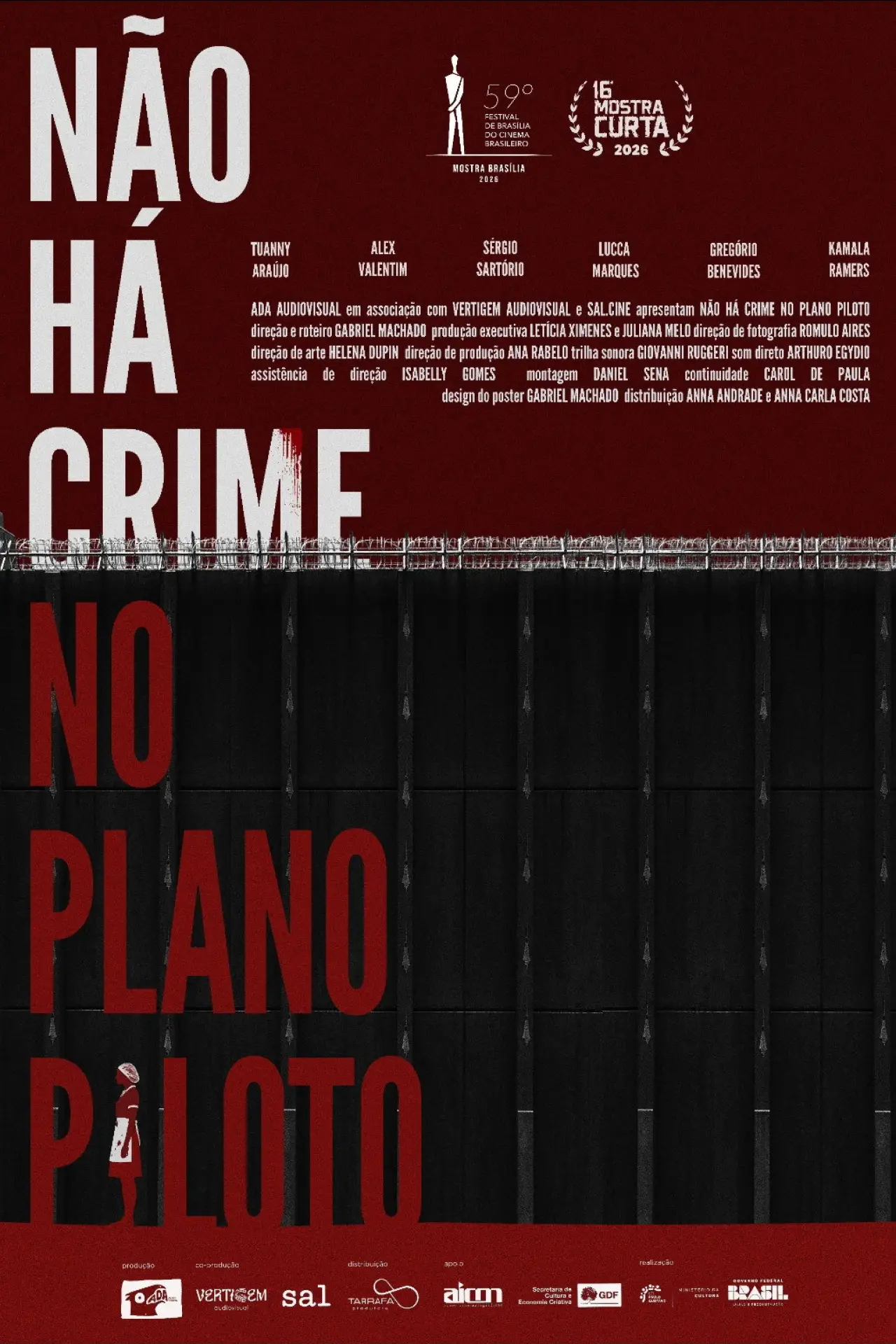 Movie poster "Não Há Crime No Plano Piloto"