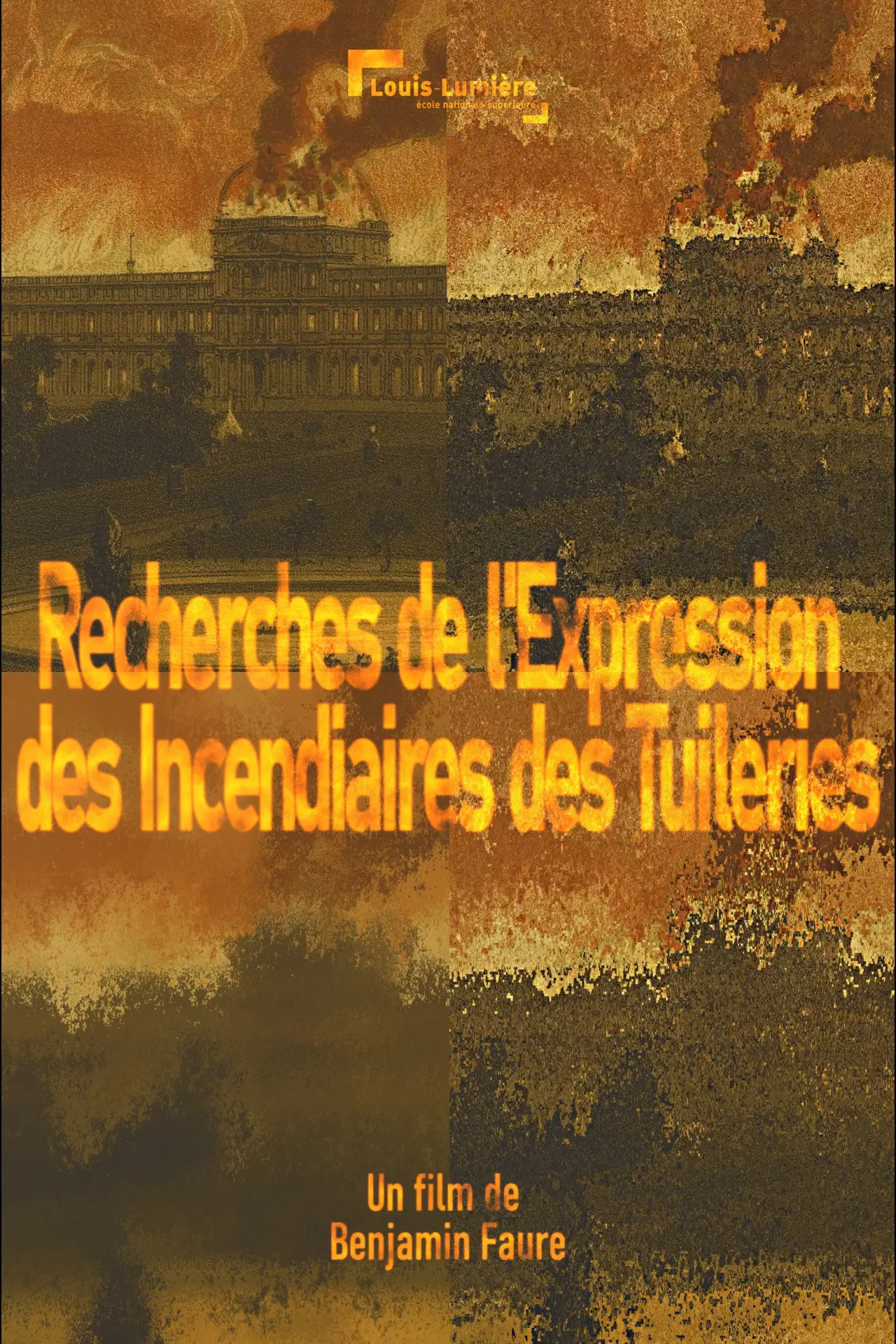 Movie poster "Looking for the Expression of Tuileries