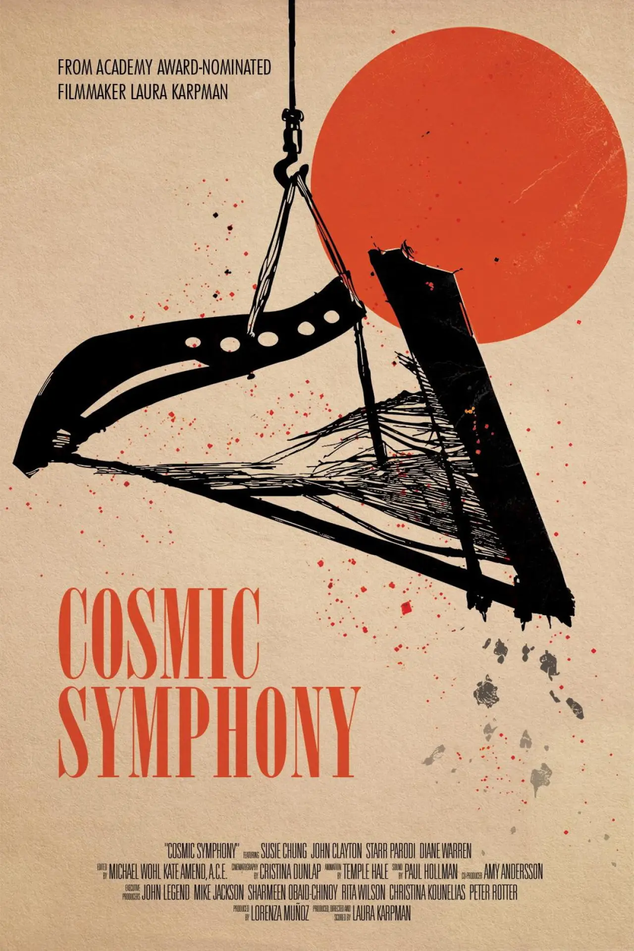 Movie poster "Cosmic Symphony"