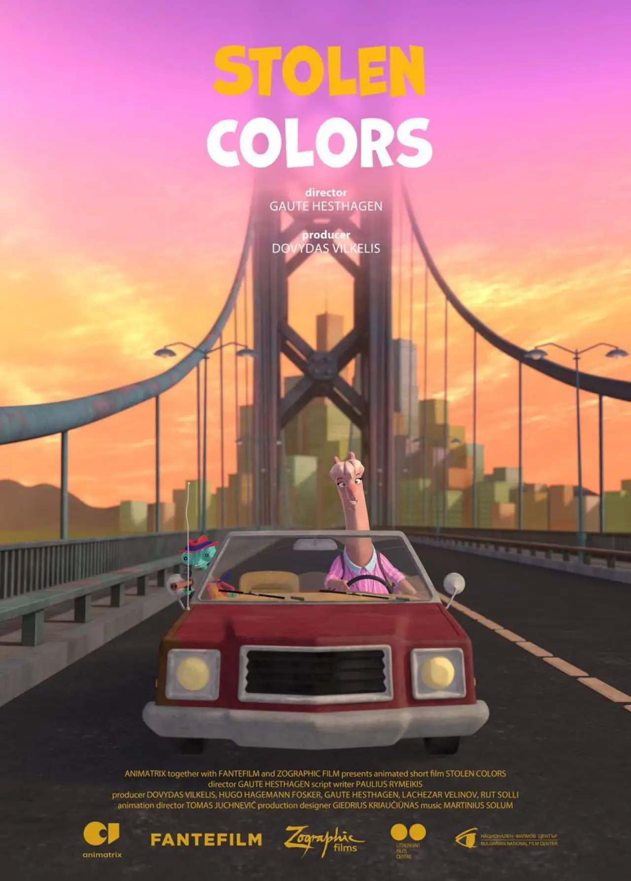 Movie poster "Stolen Colors"