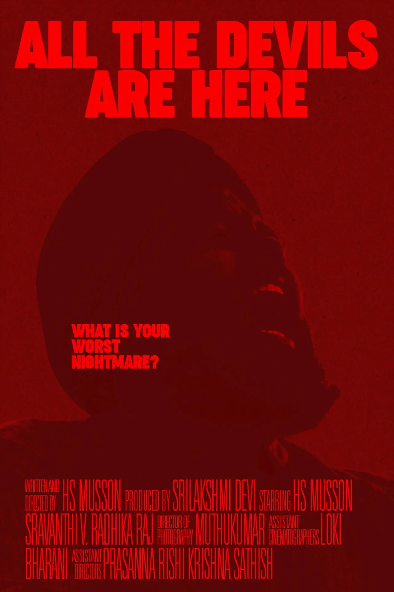 Movie poster "All The Devils Are Here"