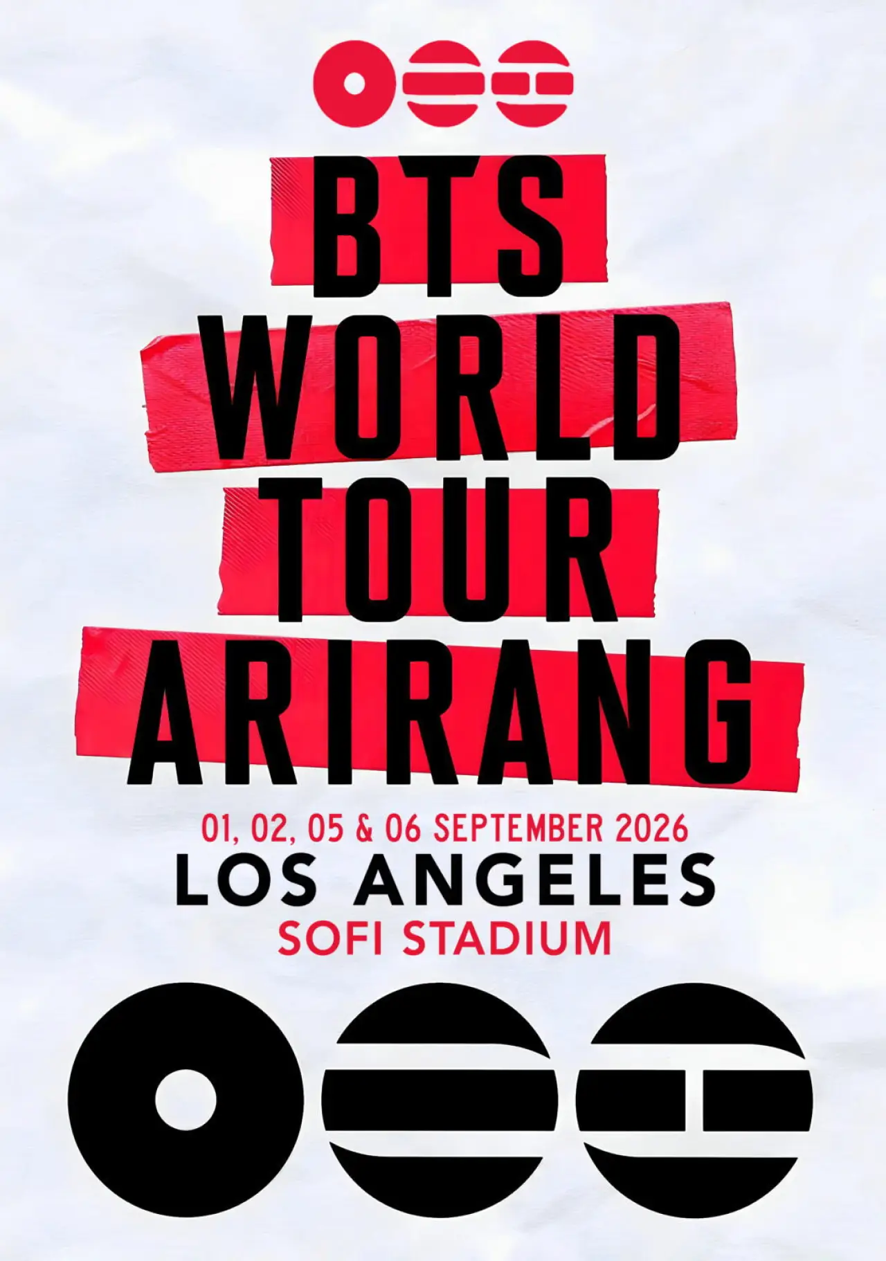 Movie poster "BTS WORLD TOUR [ARIRANG] in Los Angeles"