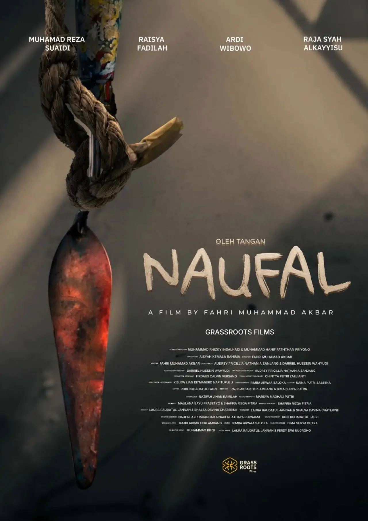 Movie poster "Oleh Tangan Naufal"