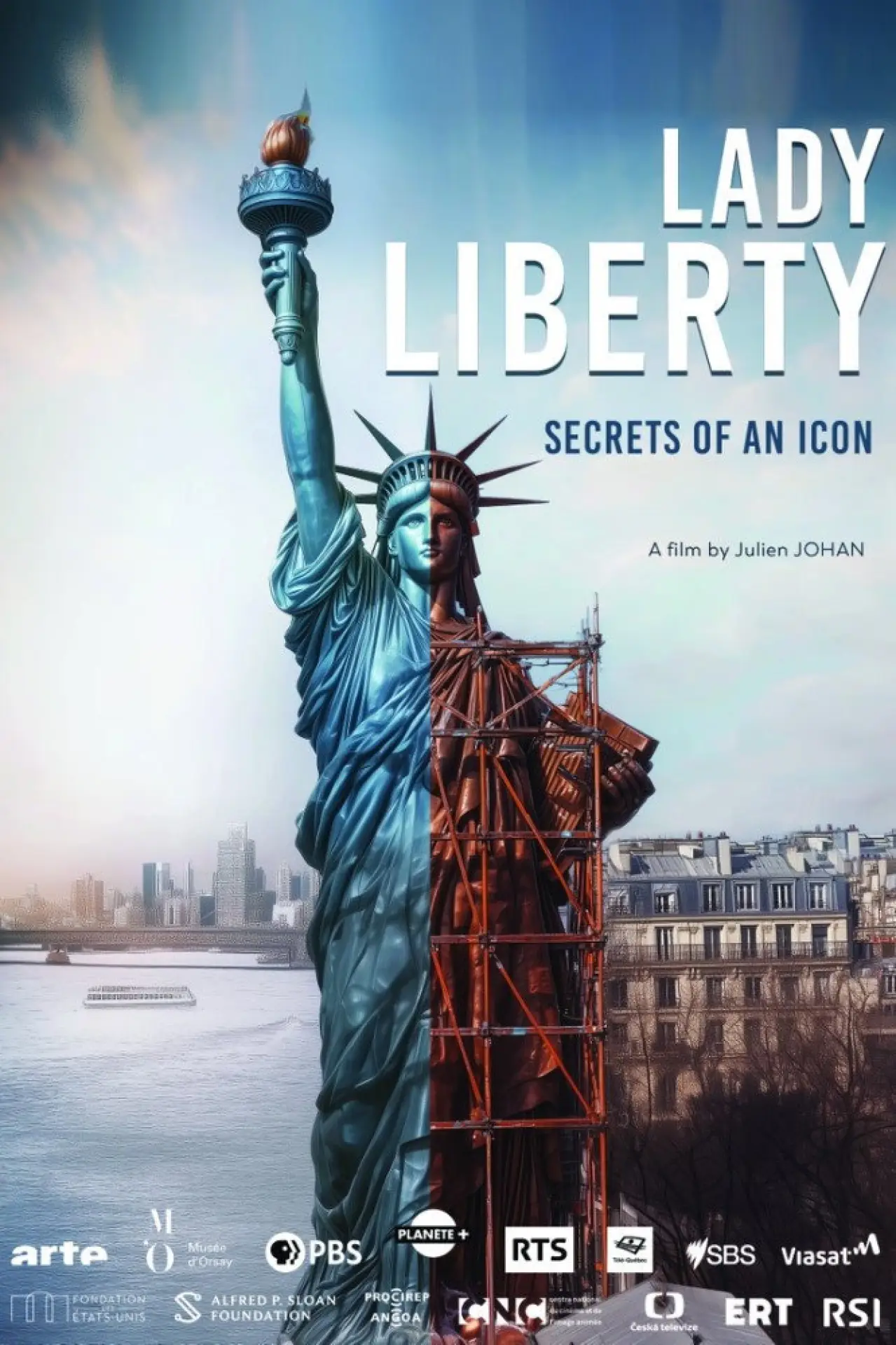 Movie poster "Liberté, la statue qui voulait changer le monde"