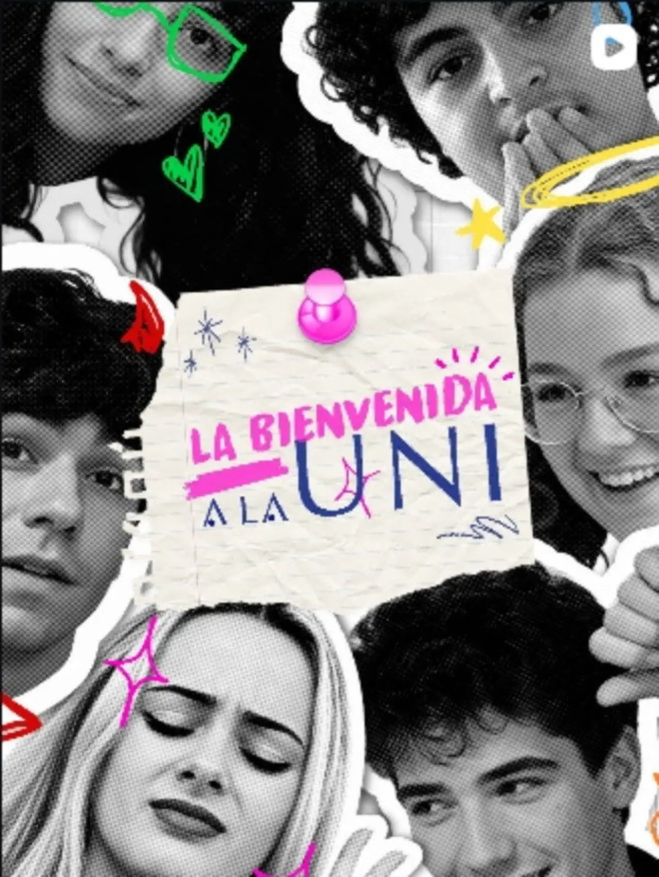Movie poster "La Bienvenida a la Uni"