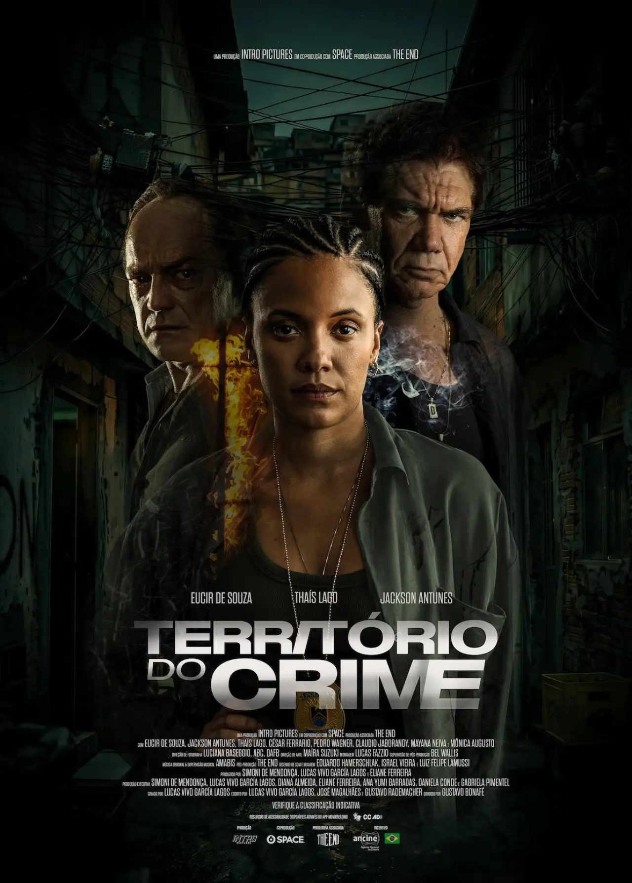Movie poster "Território do Crime"