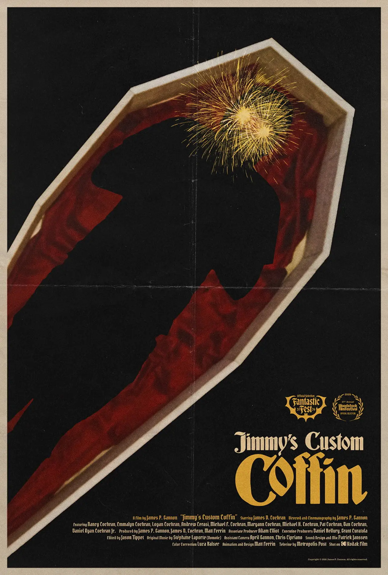 Movie poster "Jimmy’s Custom Coffin"