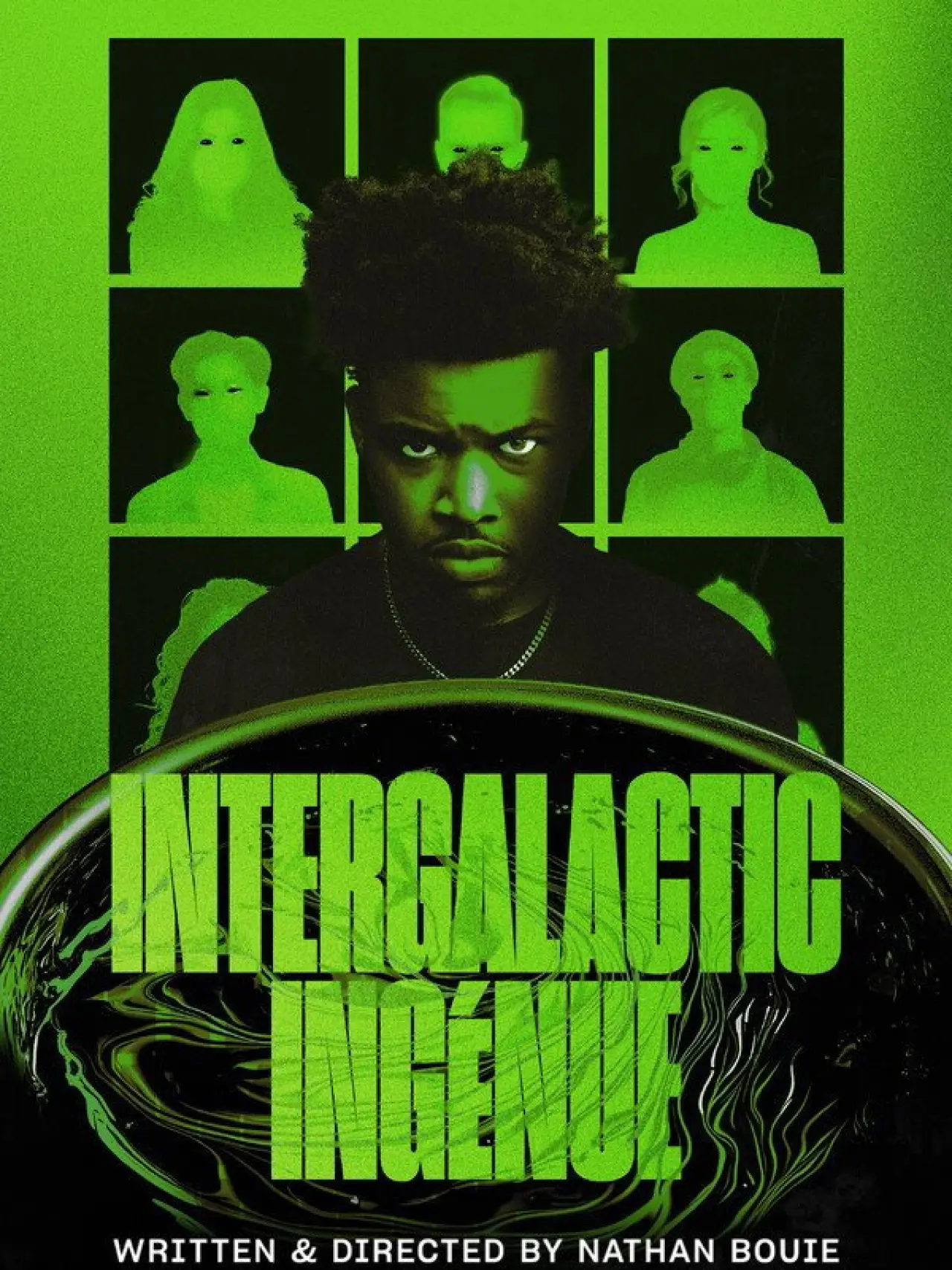 Movie poster "Intergalactic Ingenue"