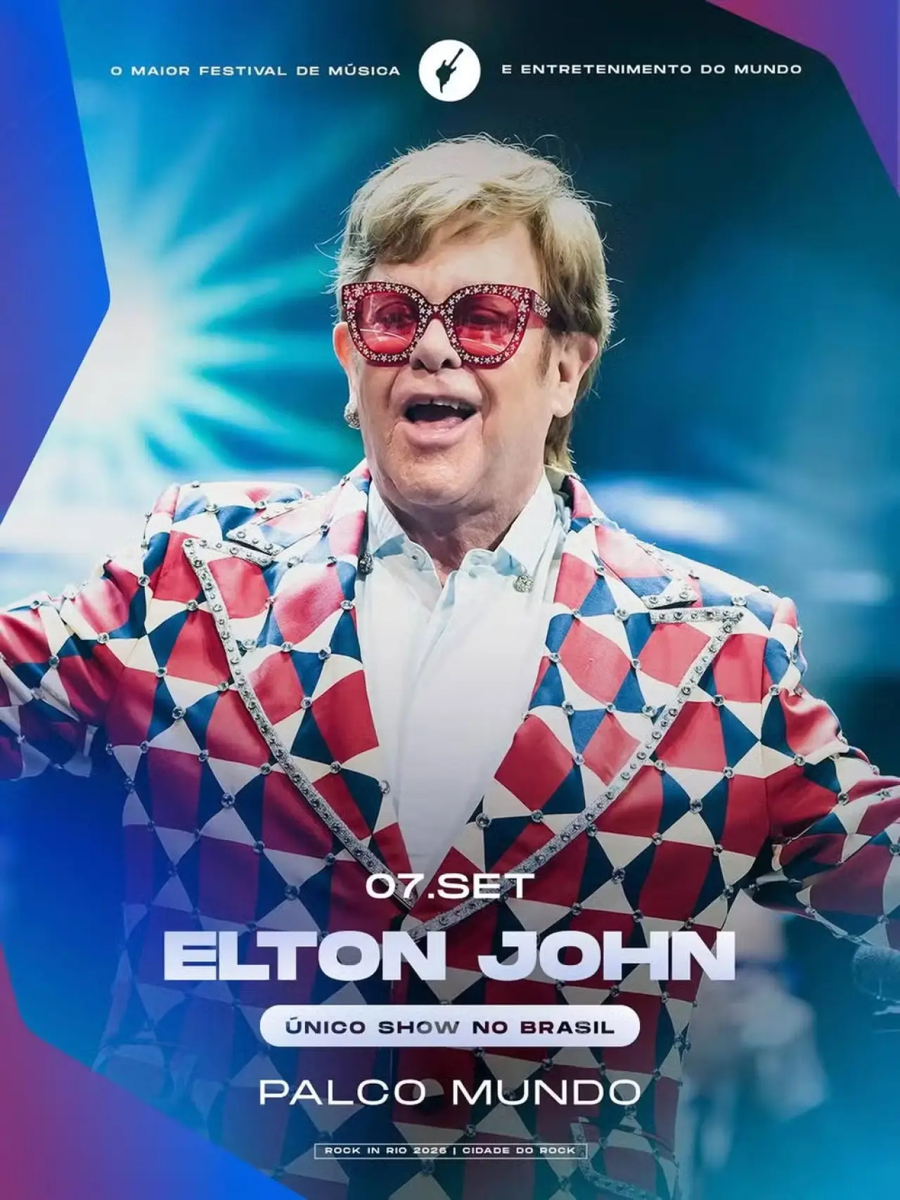 Movie poster "Elton John - Rock In Rio 2026"