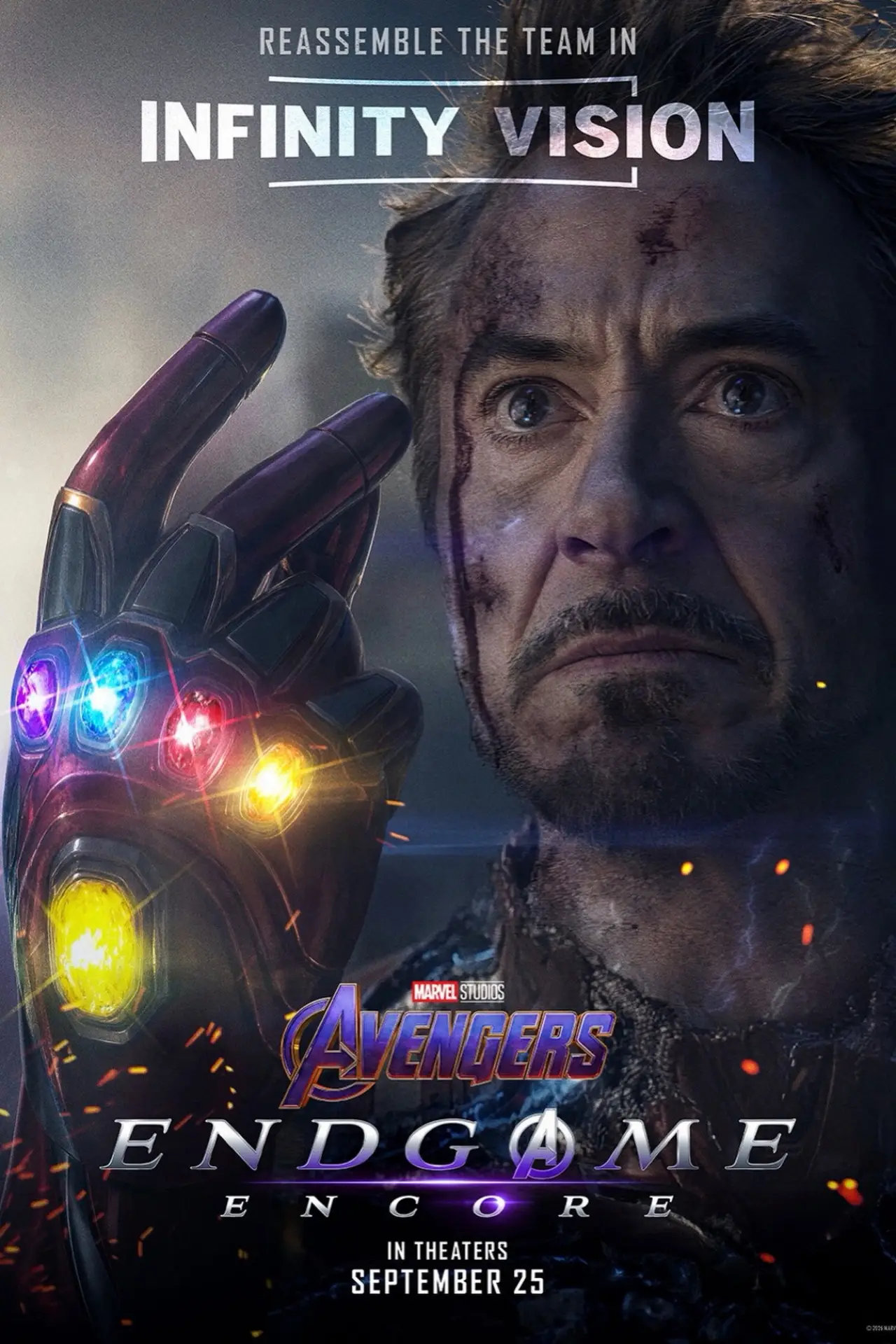 Movie poster "Avengers Endgame: Encore"