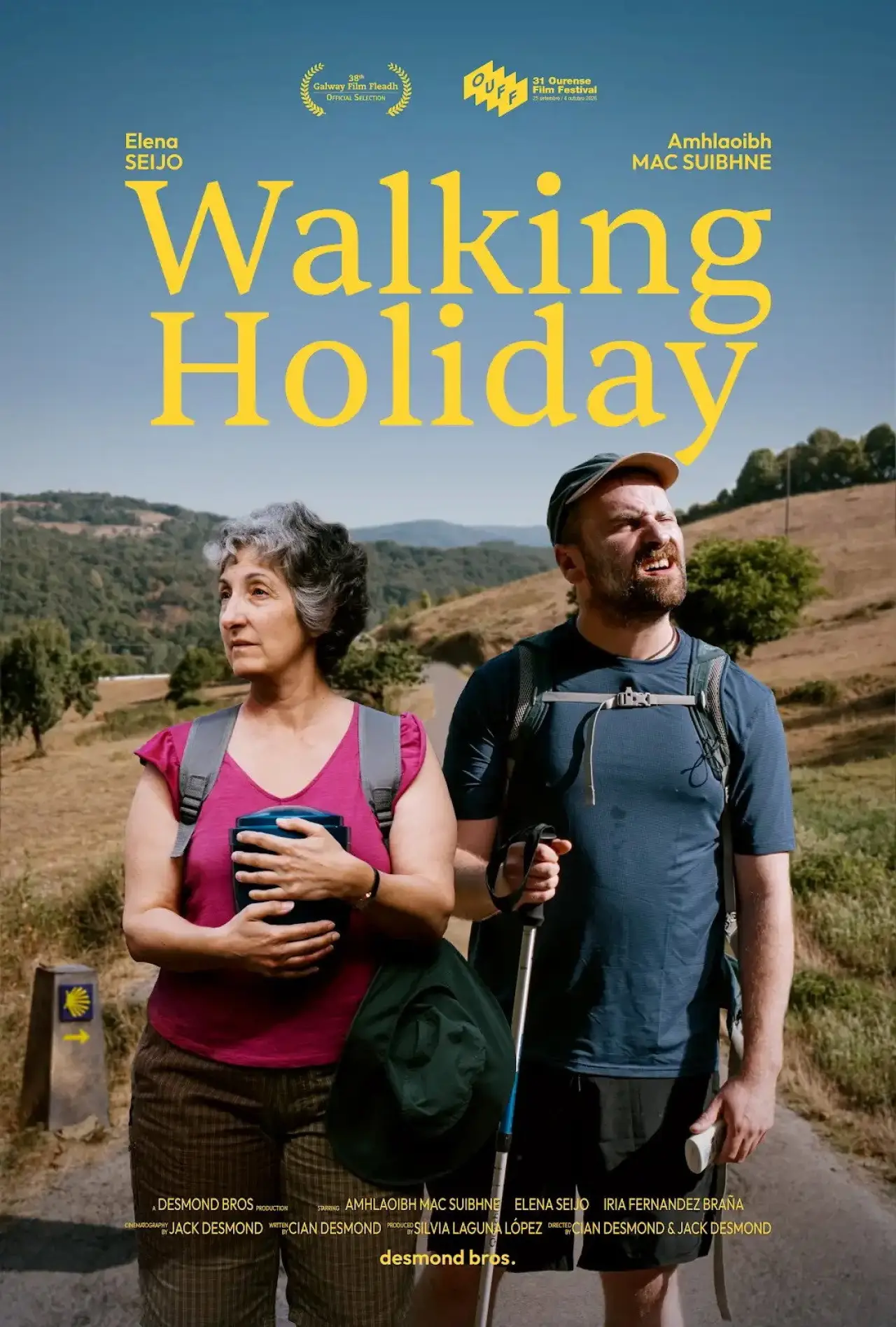 Movie poster "Walking Holiday"