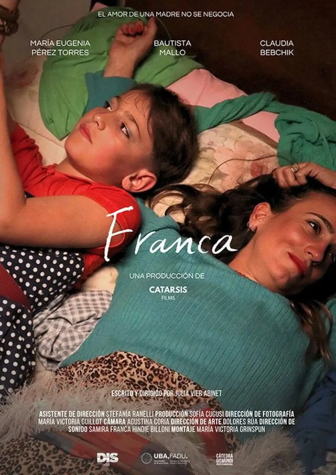 Movie poster "Franca"
