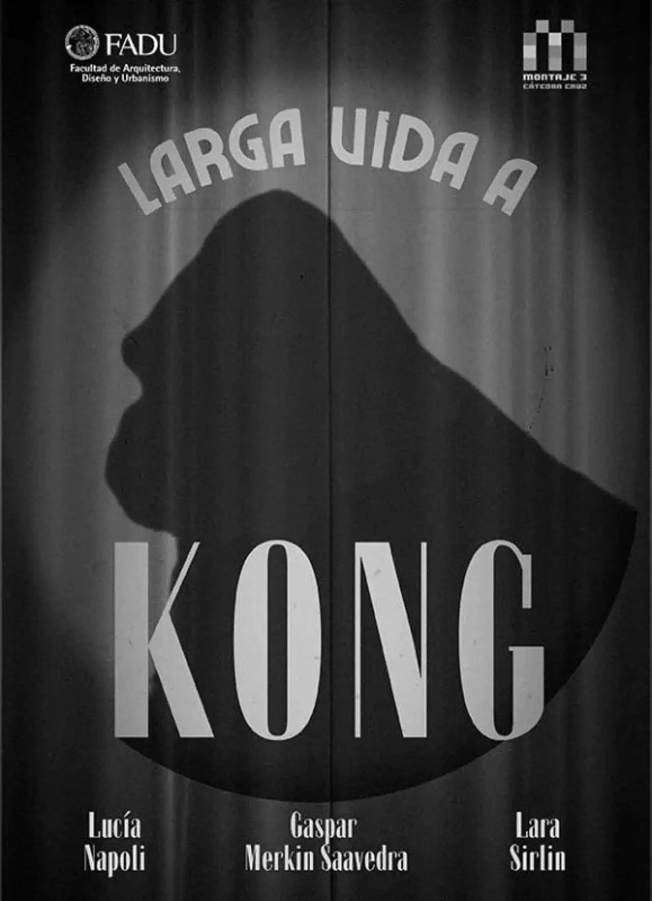 Movie poster "Larga vida a Kong"