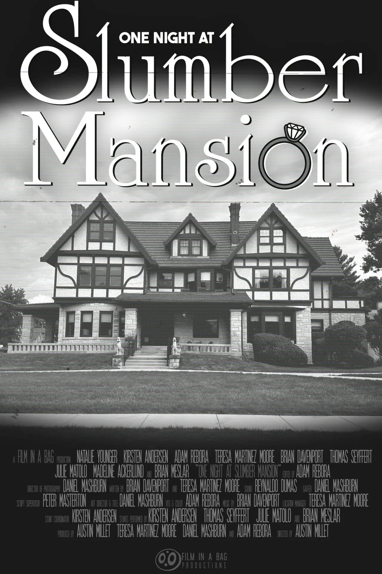 Movie poster "One Night At Slumber Mansion"
