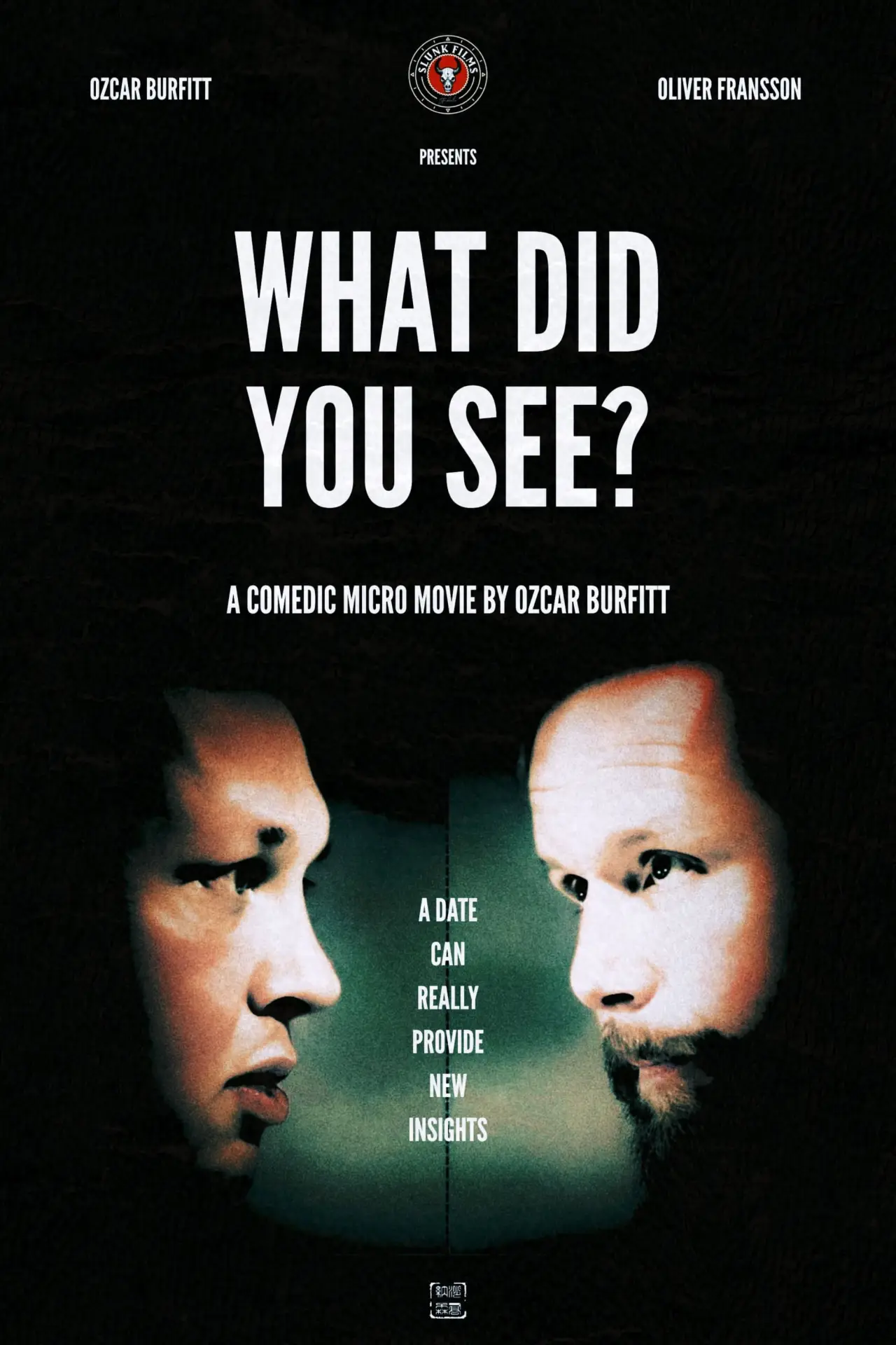 Movie poster "What Did You See?"