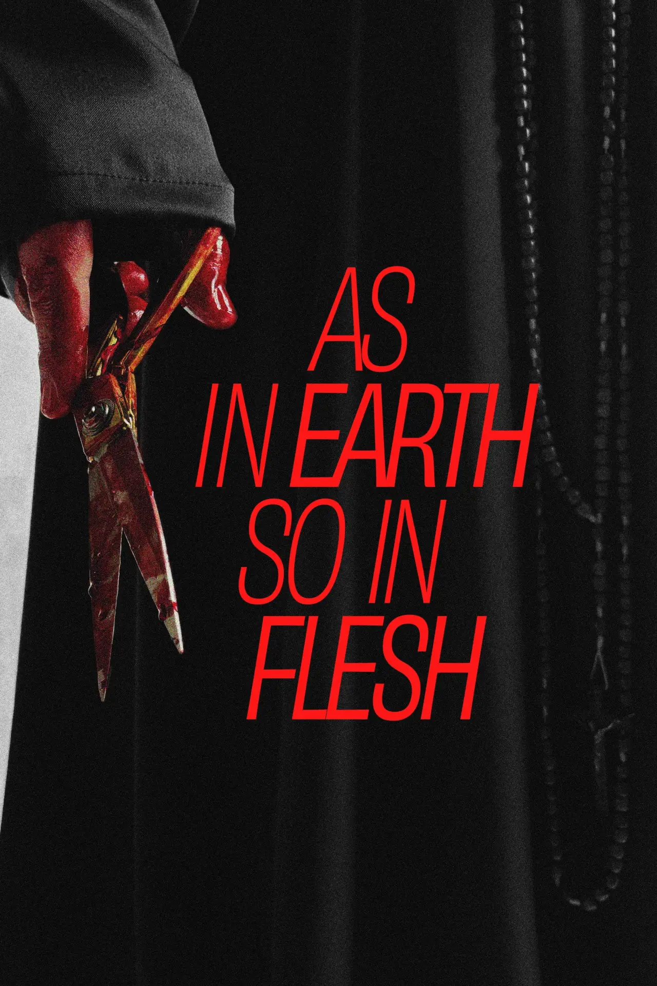 Movie poster "ASSIM NA TERRA COMO NA CARNE"