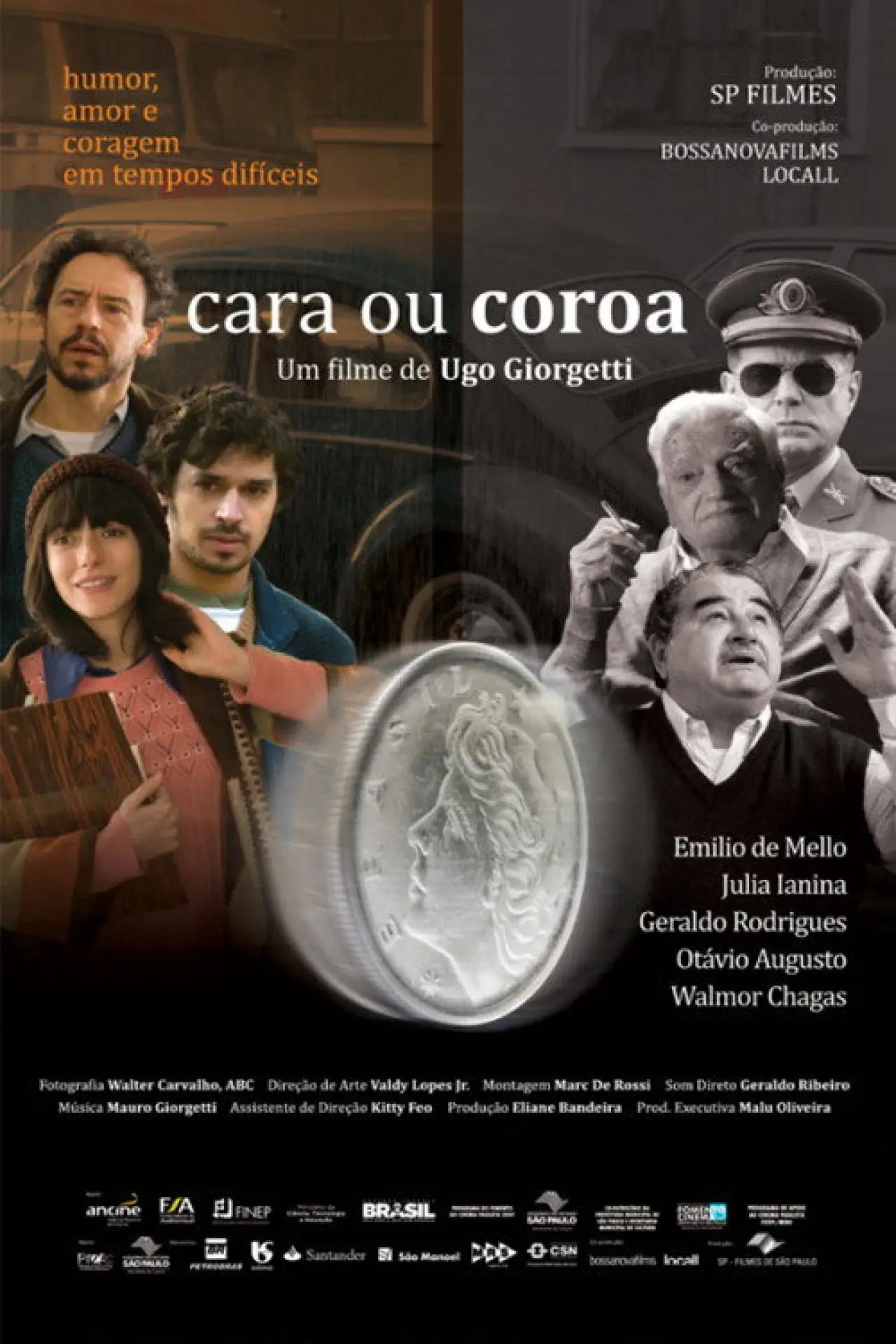 Movie poster "Cara ou Coroa"