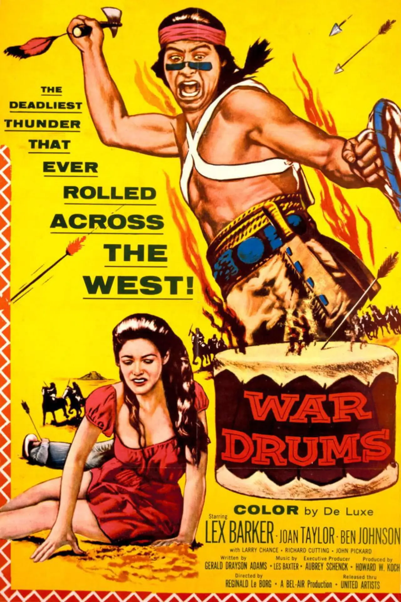 Movie poster "War Drums"