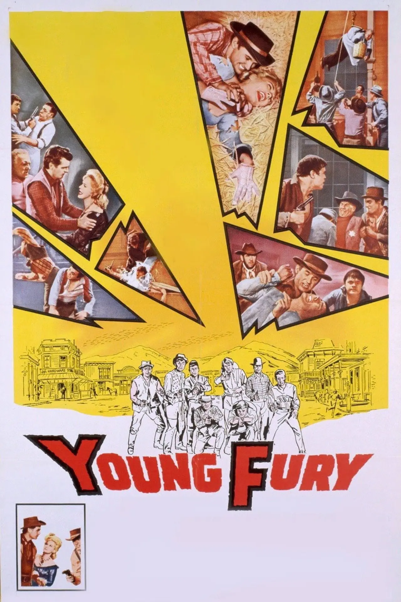 Movie poster "Young Fury"
