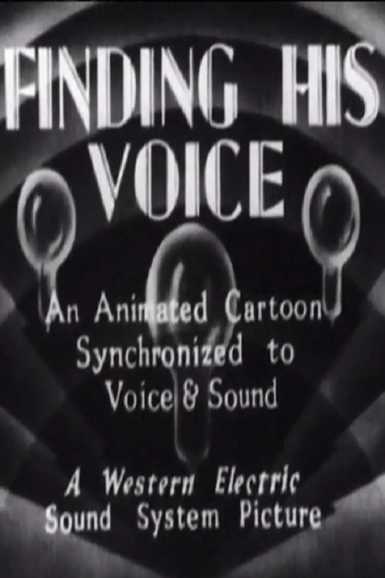 Movie poster "Finding His Voice"