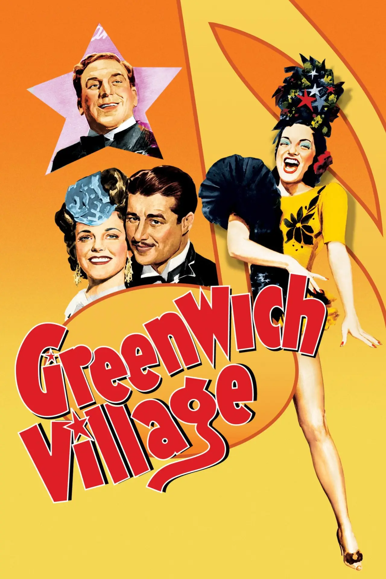 Movie poster "Greenwich Village"