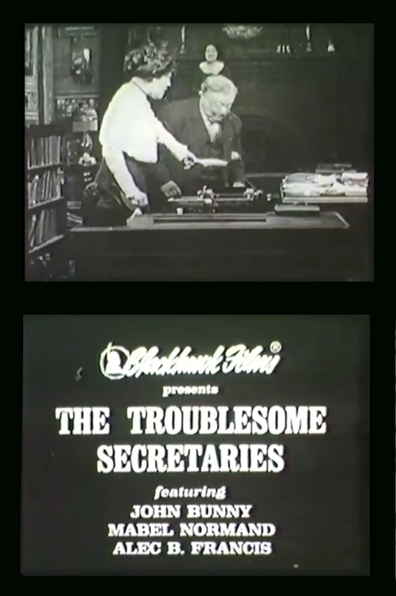 Movie poster "Troublesome Secretaries"
