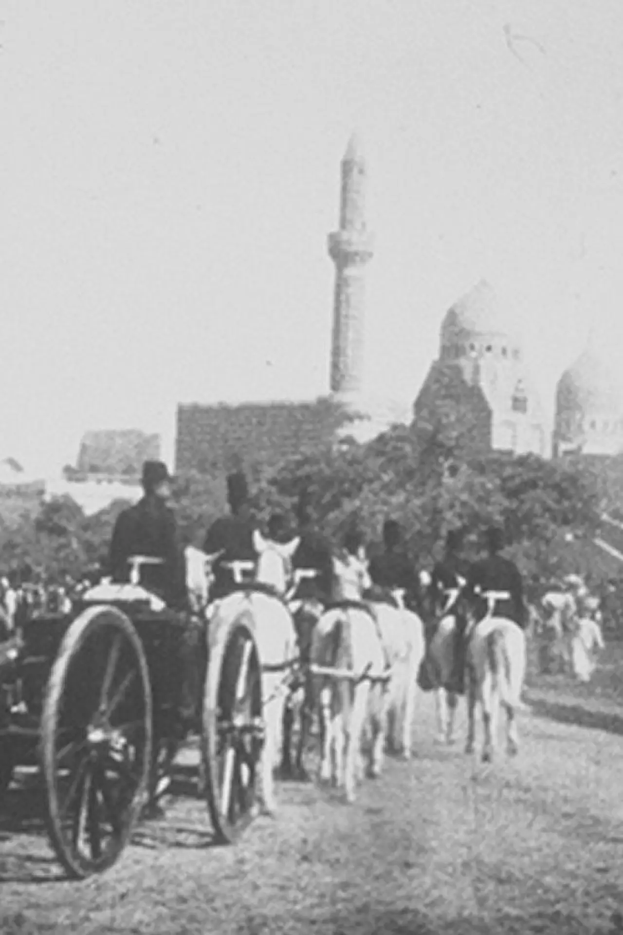 Movie poster "Cairo, Artillery Parade"
