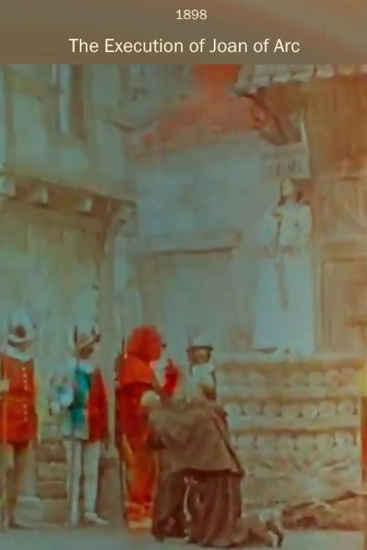 Movie poster "The Execution of Joan of Arc"