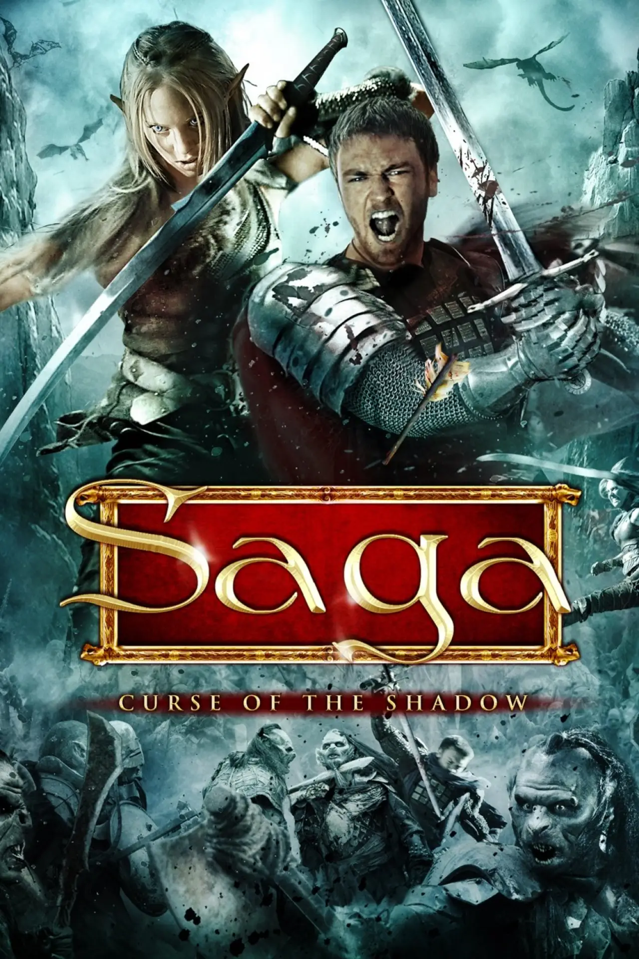 Movie poster "SAGA - Curse of the Shadow"