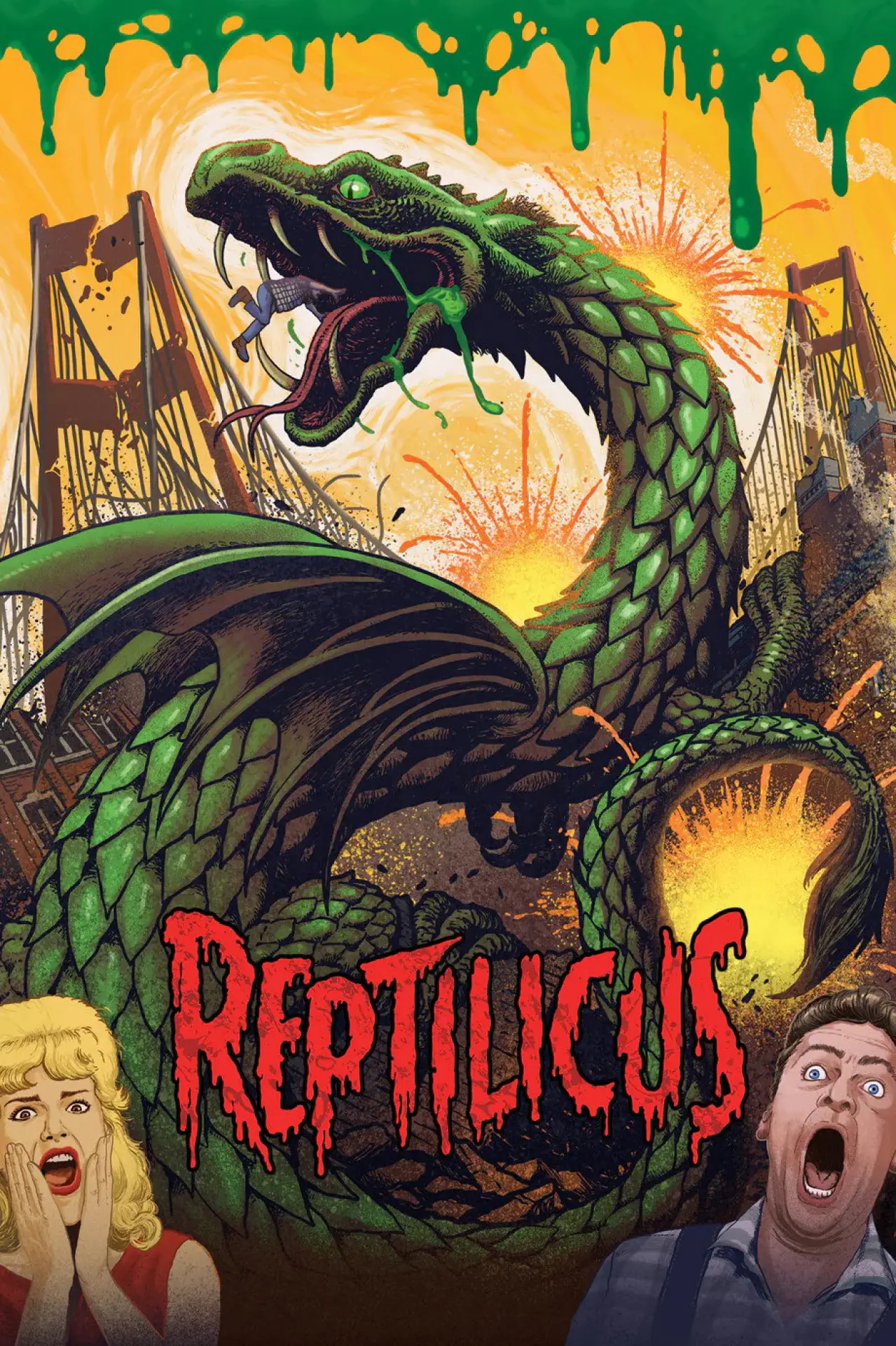 Movie poster "Reptilicus"