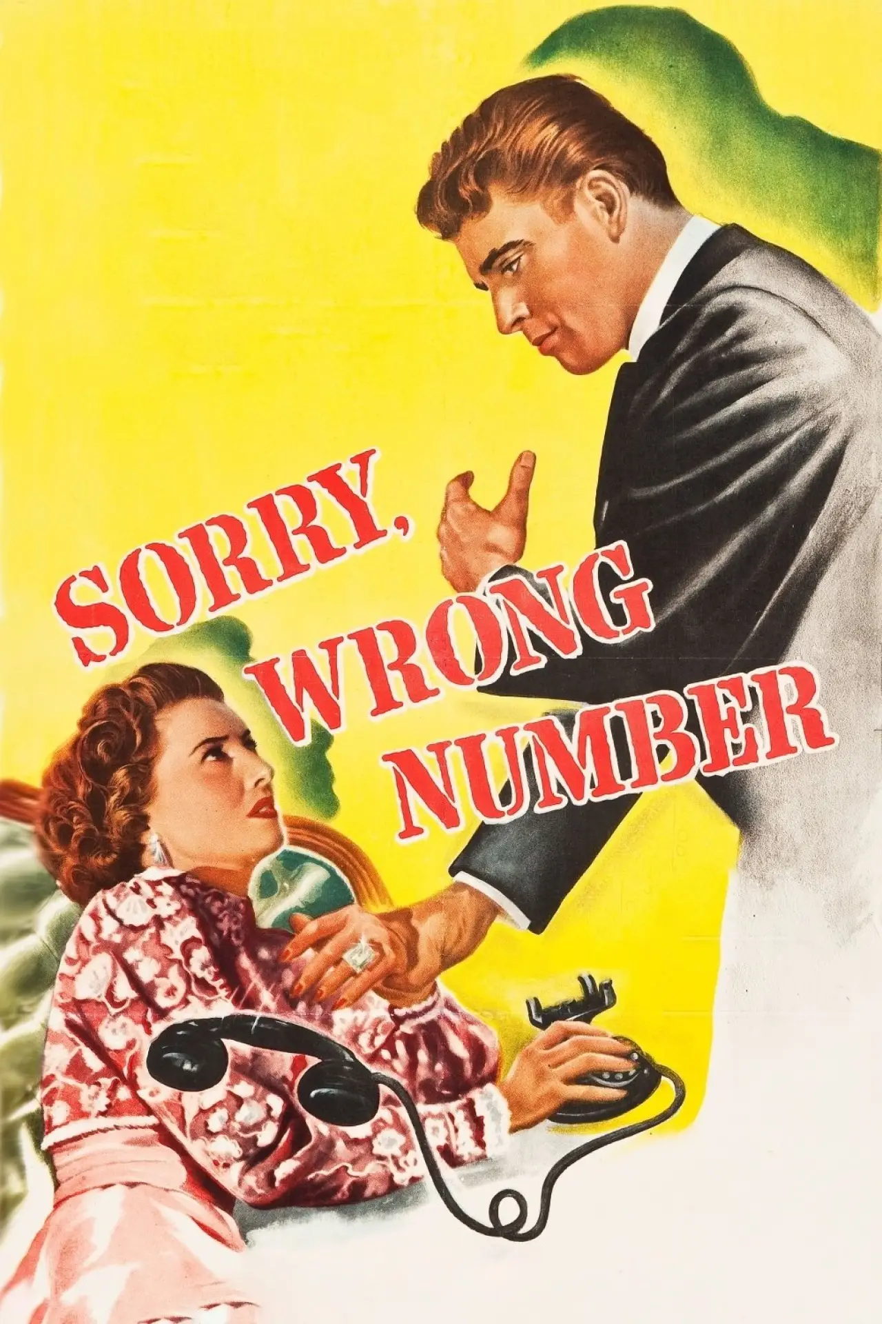 Movie poster "Sorry, Wrong Number"