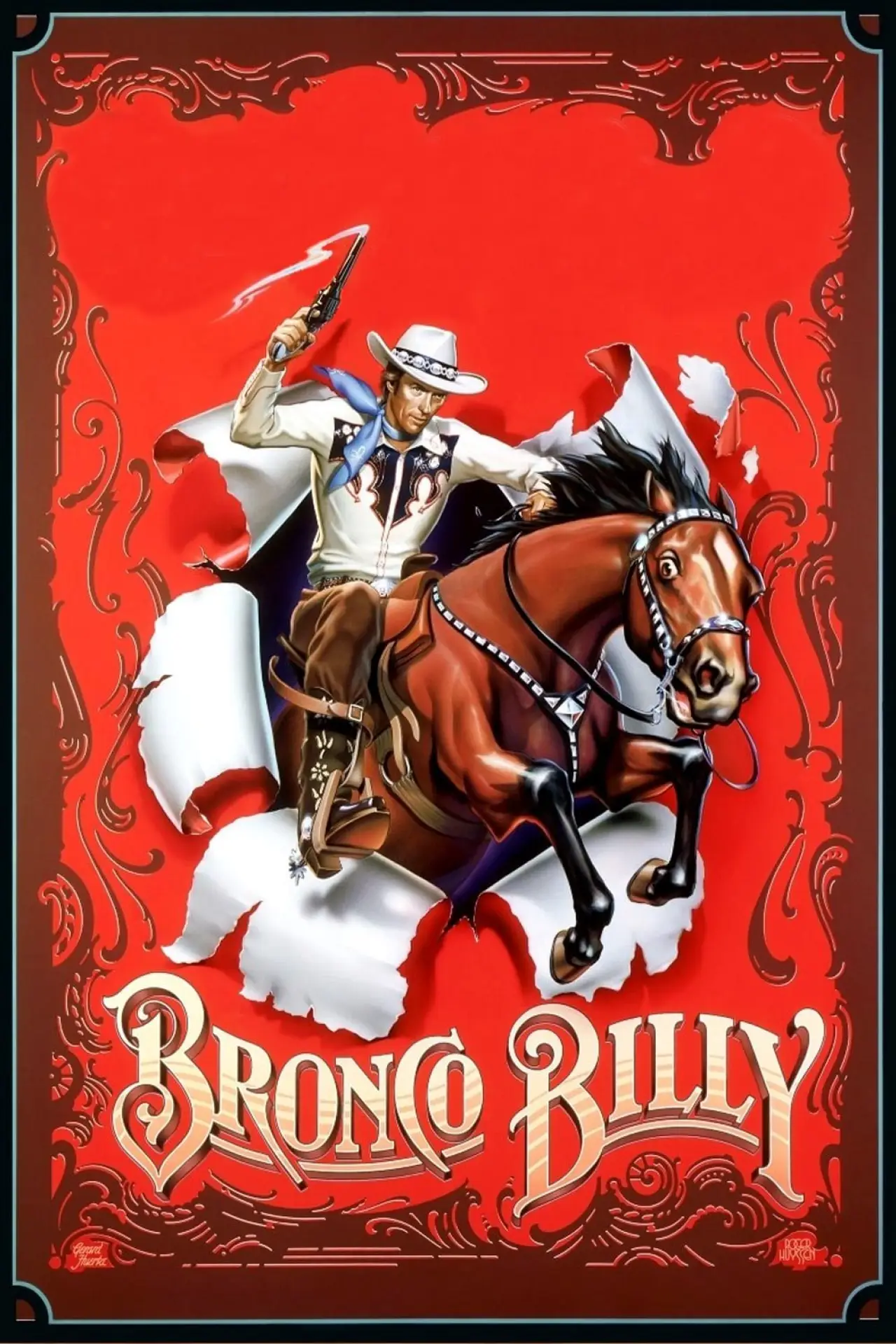 Movie poster "Bronco Billy"