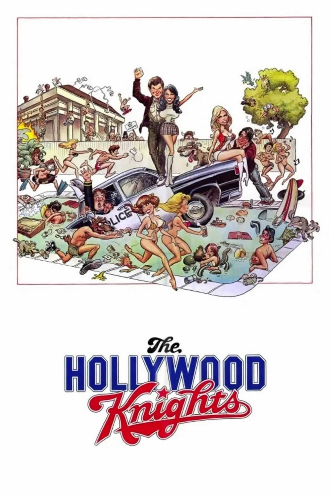 Movie poster "The Hollywood Knights"
