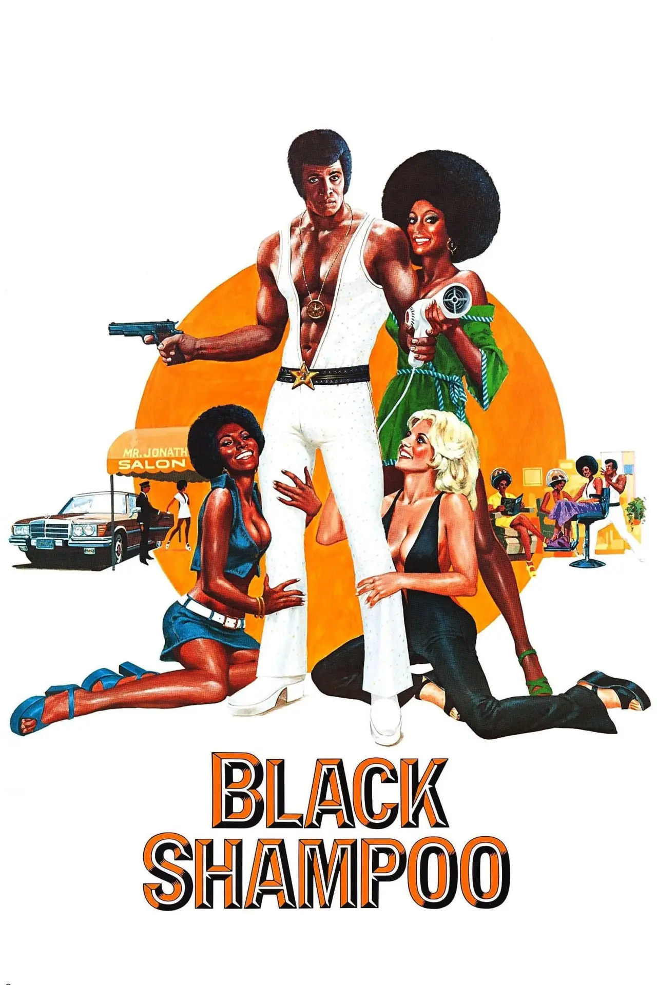 Movie poster "Black Shampoo"