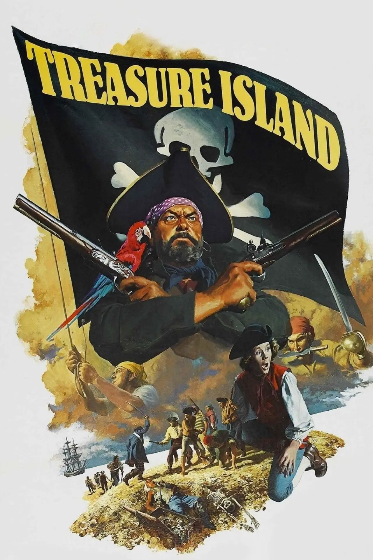 Movie poster "Treasure Island"