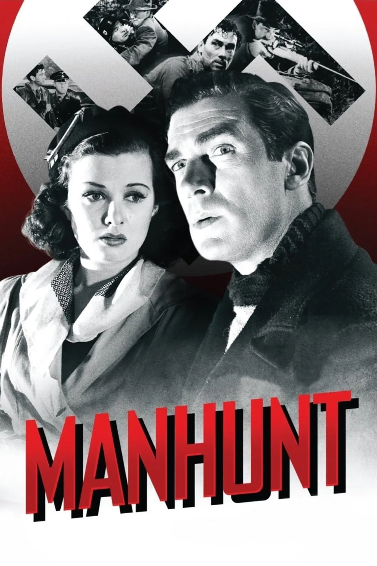 Movie poster "Man Hunt"