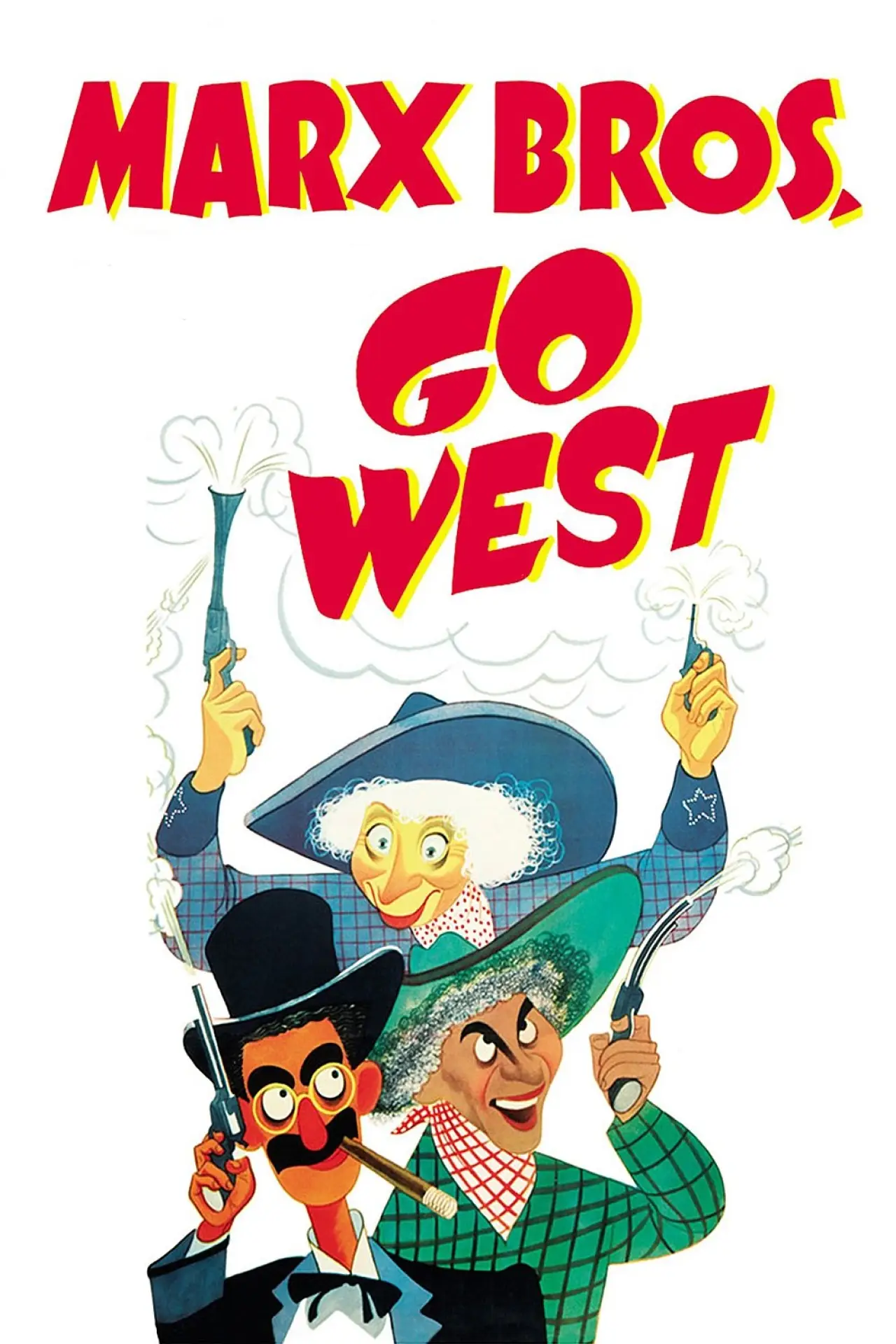 Movie poster "Go West"