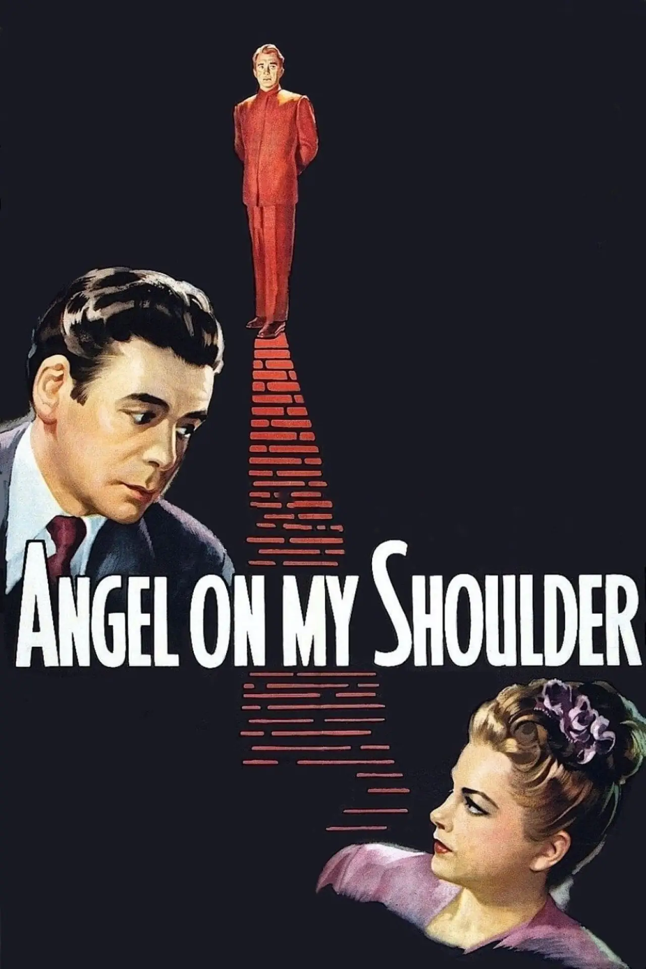 Movie poster "Angel on My Shoulder"