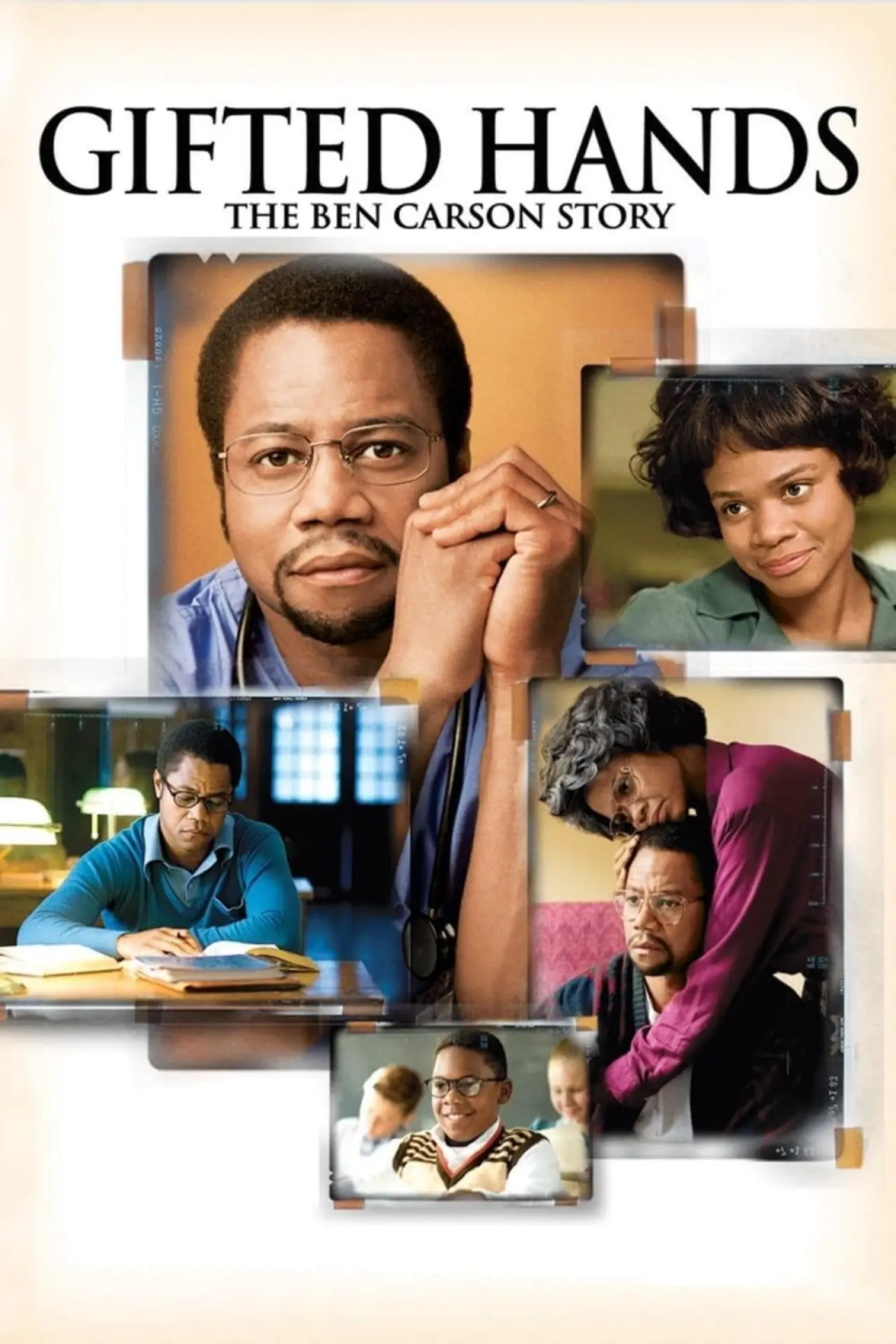 Movie poster "Gifted Hands: The Ben Carson Story"