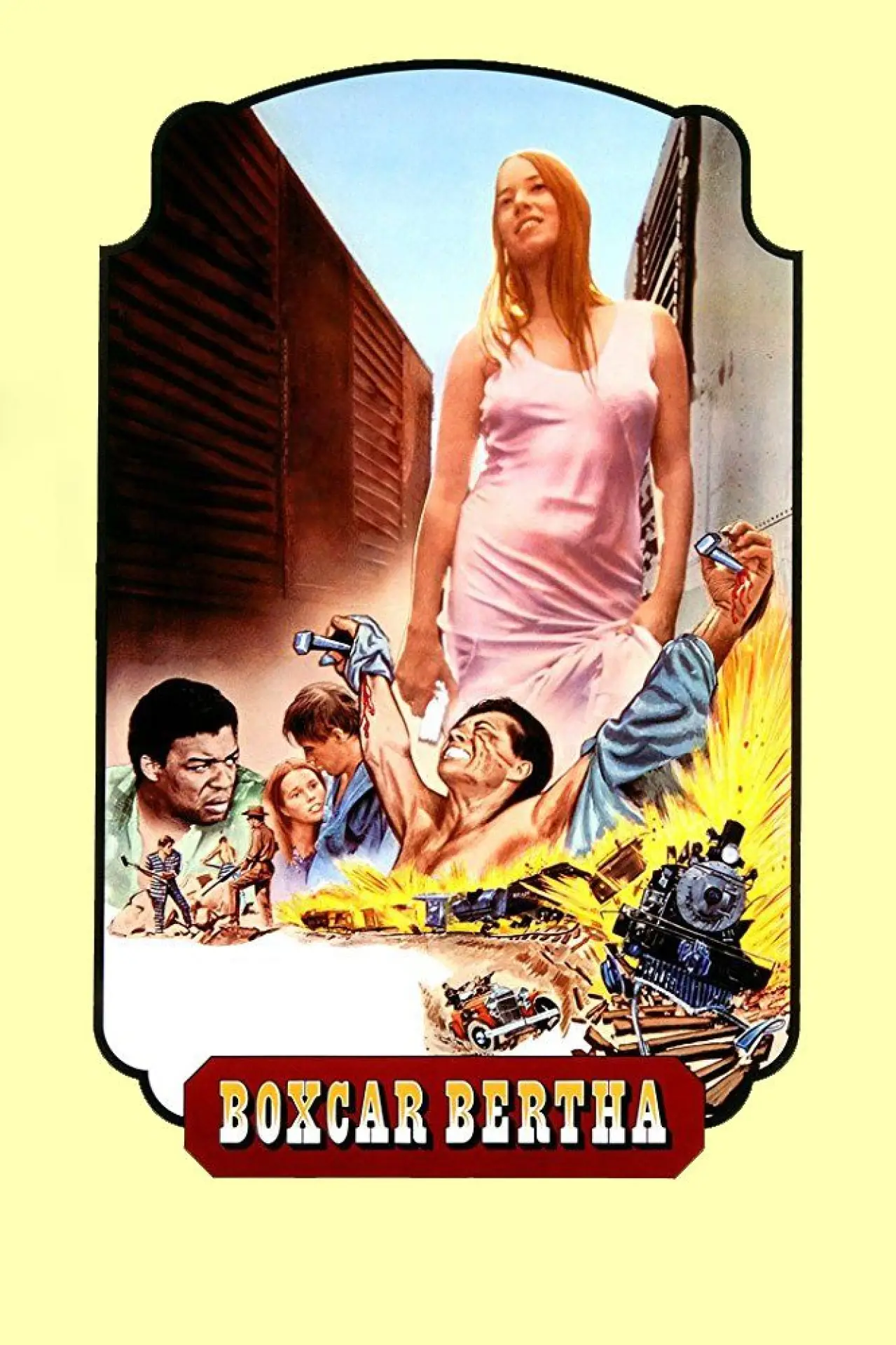 Movie poster "Boxcar Bertha"