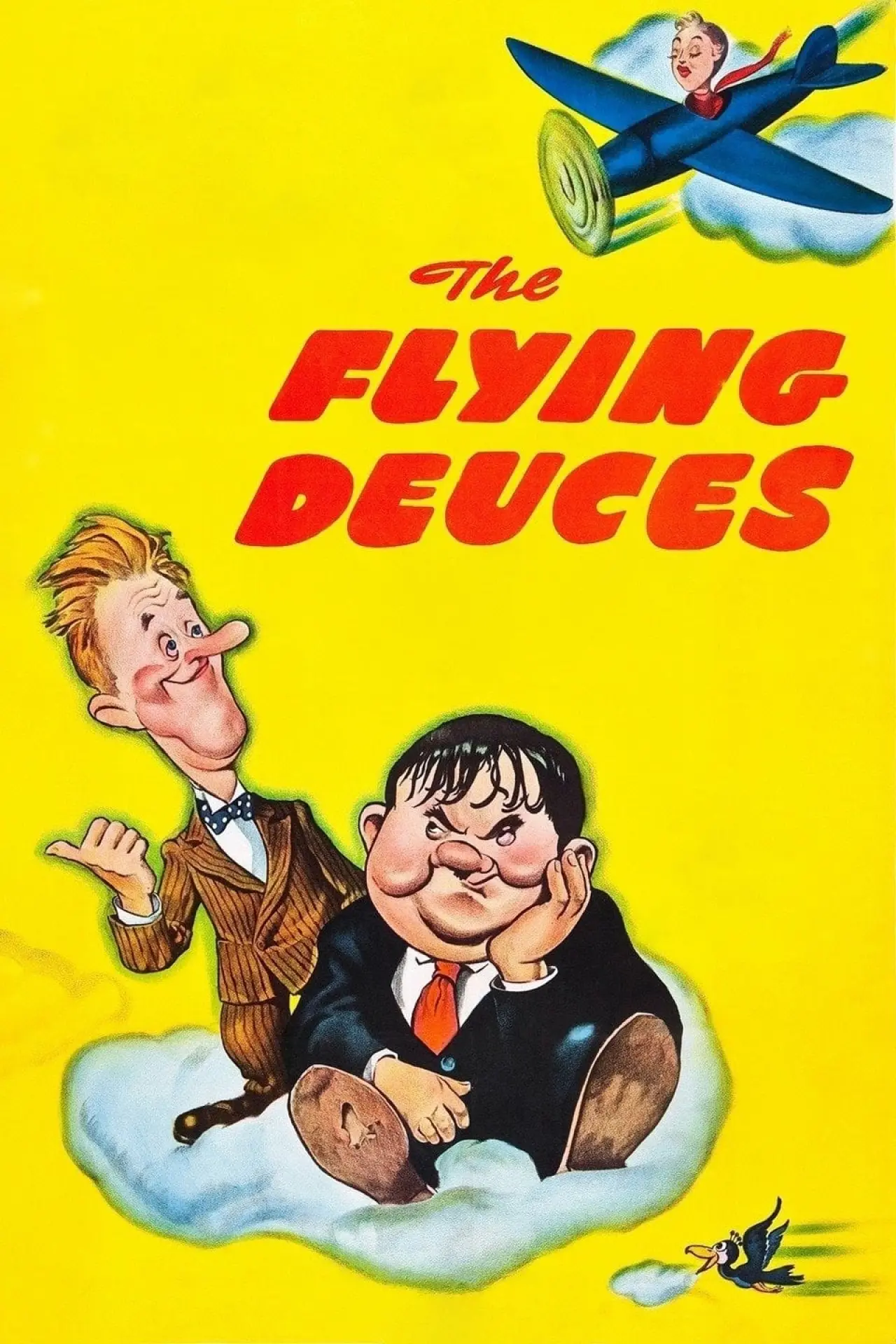 Movie poster "The Flying Deuces"