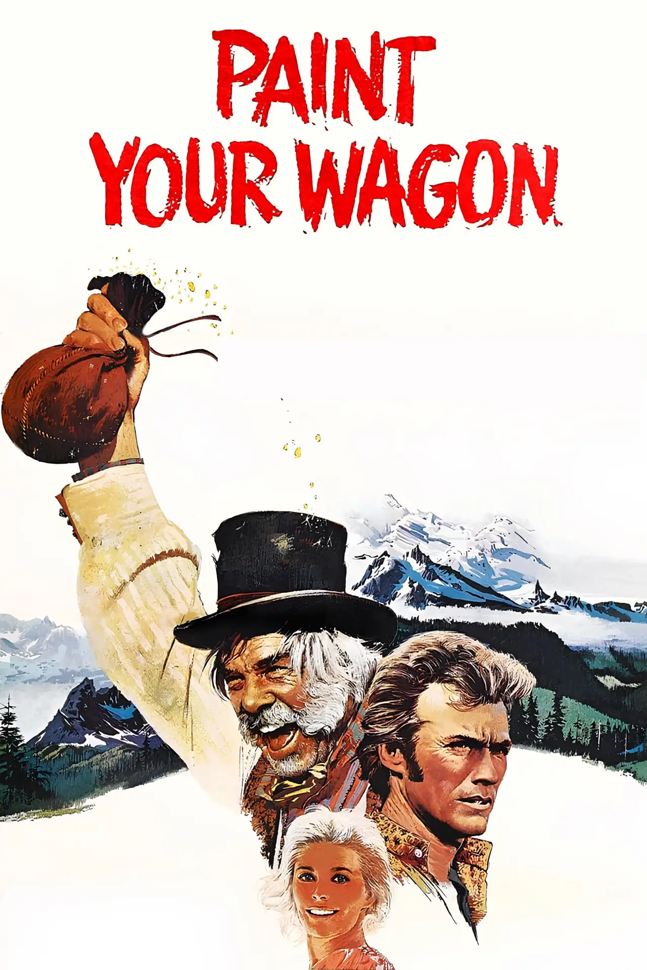 Movie poster "Paint Your Wagon"