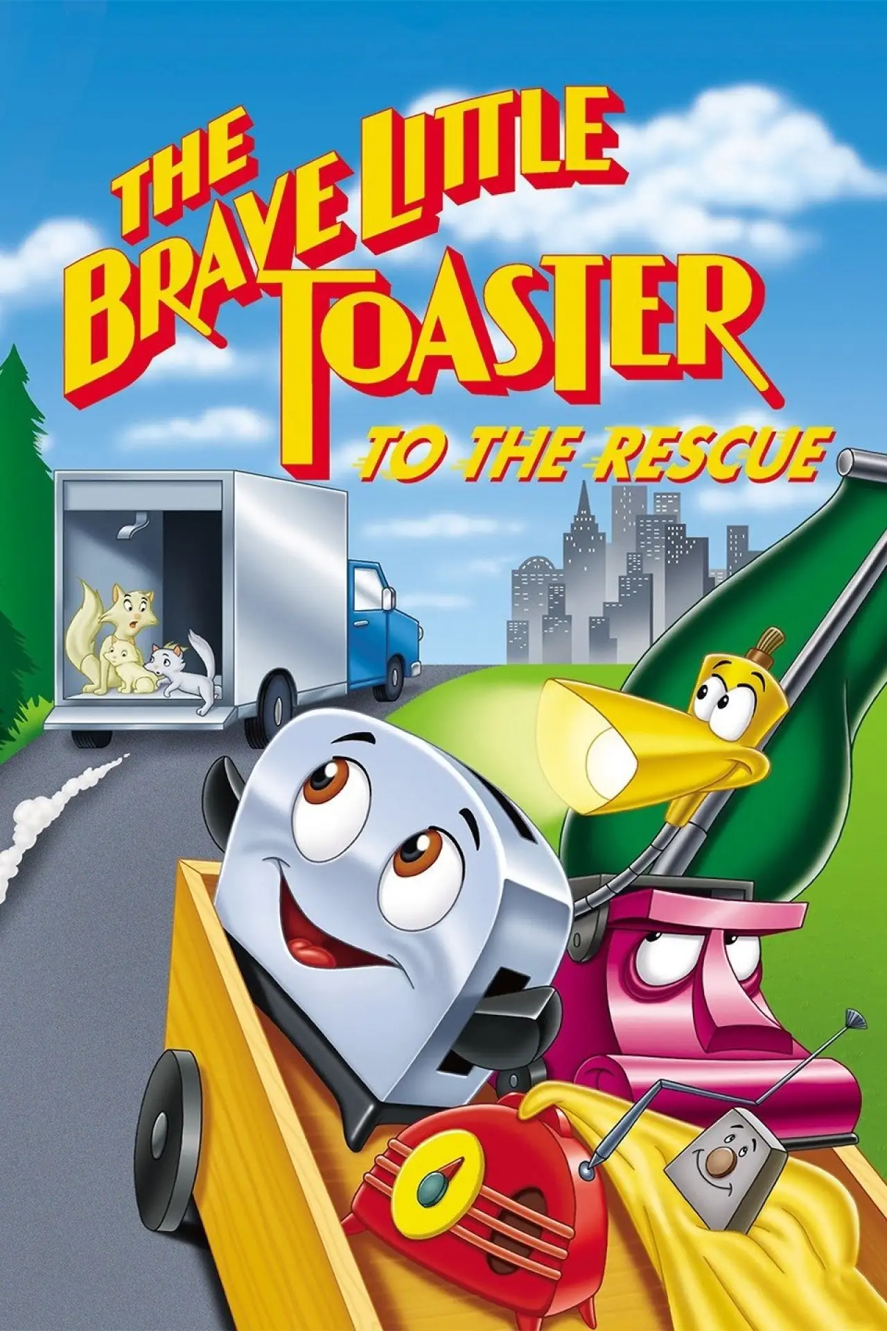 Movie poster "The Brave Little Toaster to the Rescue"