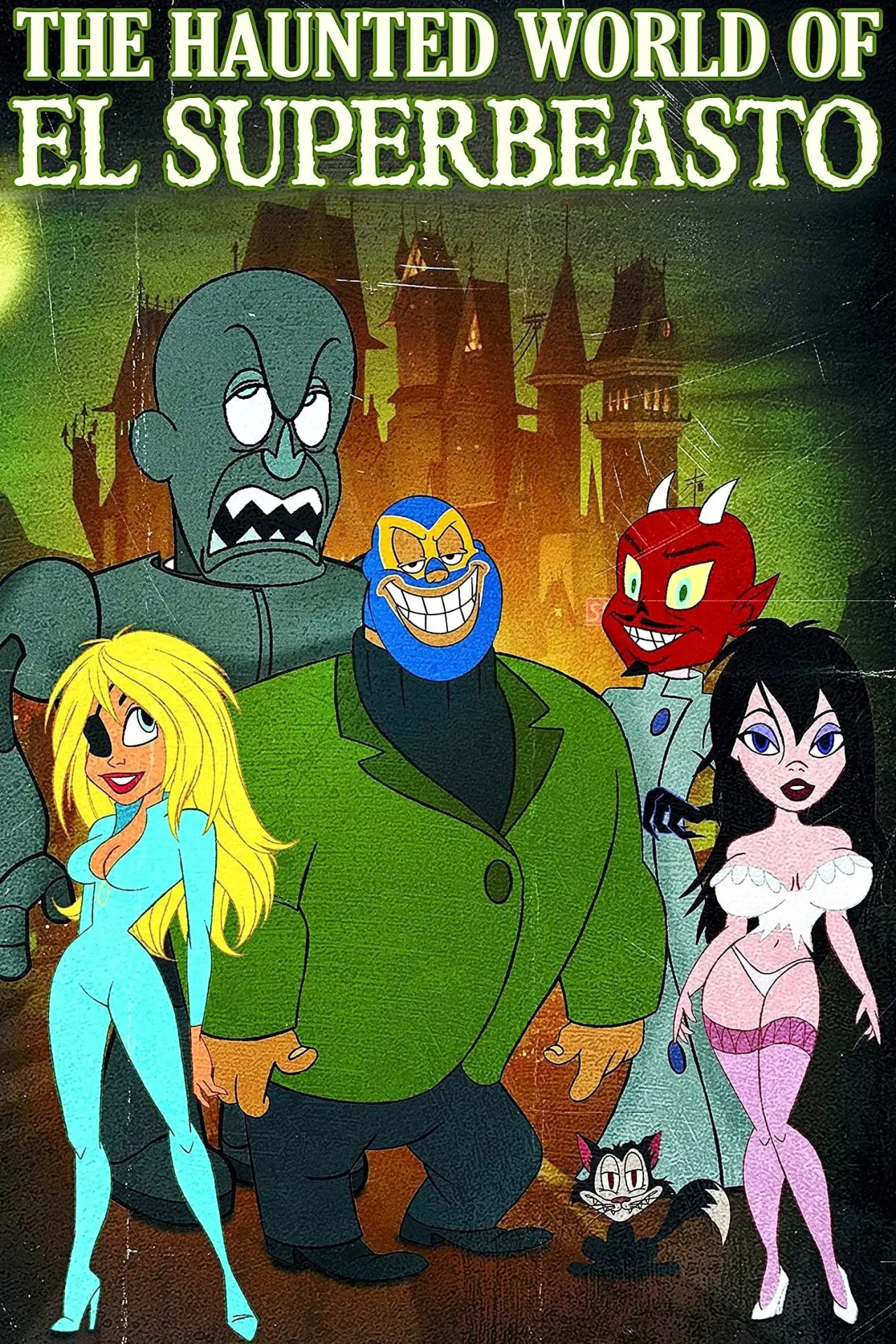Movie poster "The Haunted World of El Superbeasto"