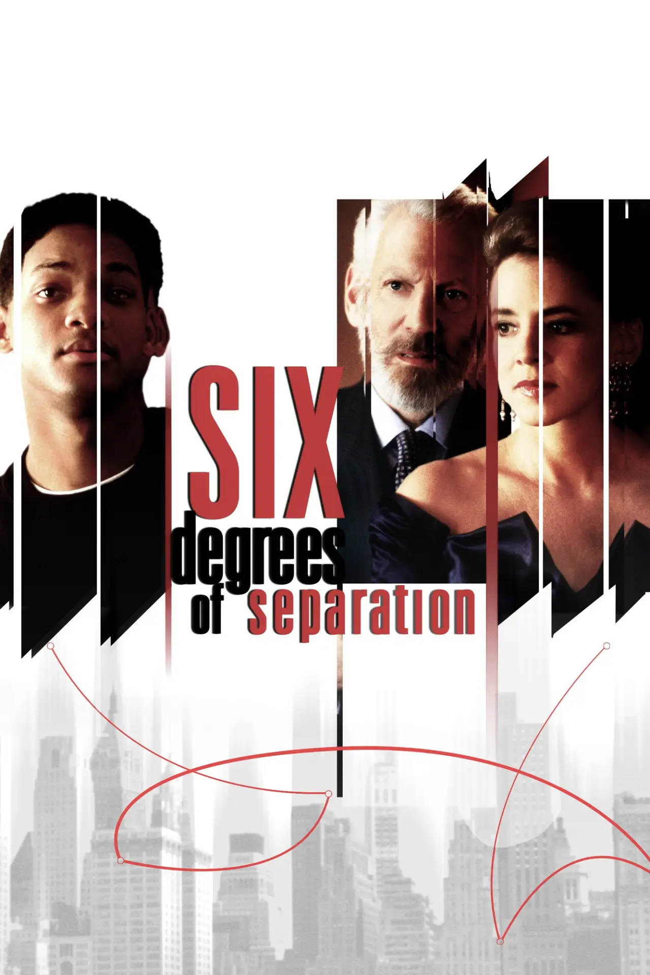 Movie poster "Six Degrees of Separation"