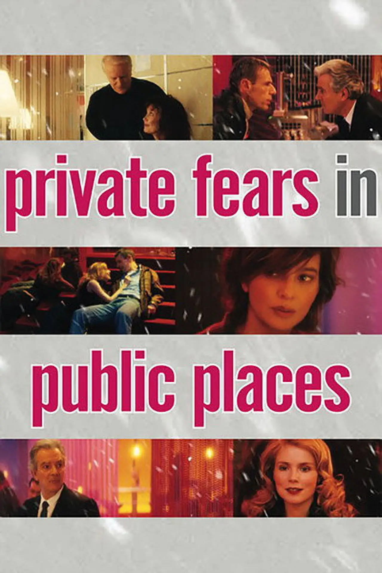 Movie poster "Private Fears in Public Places"