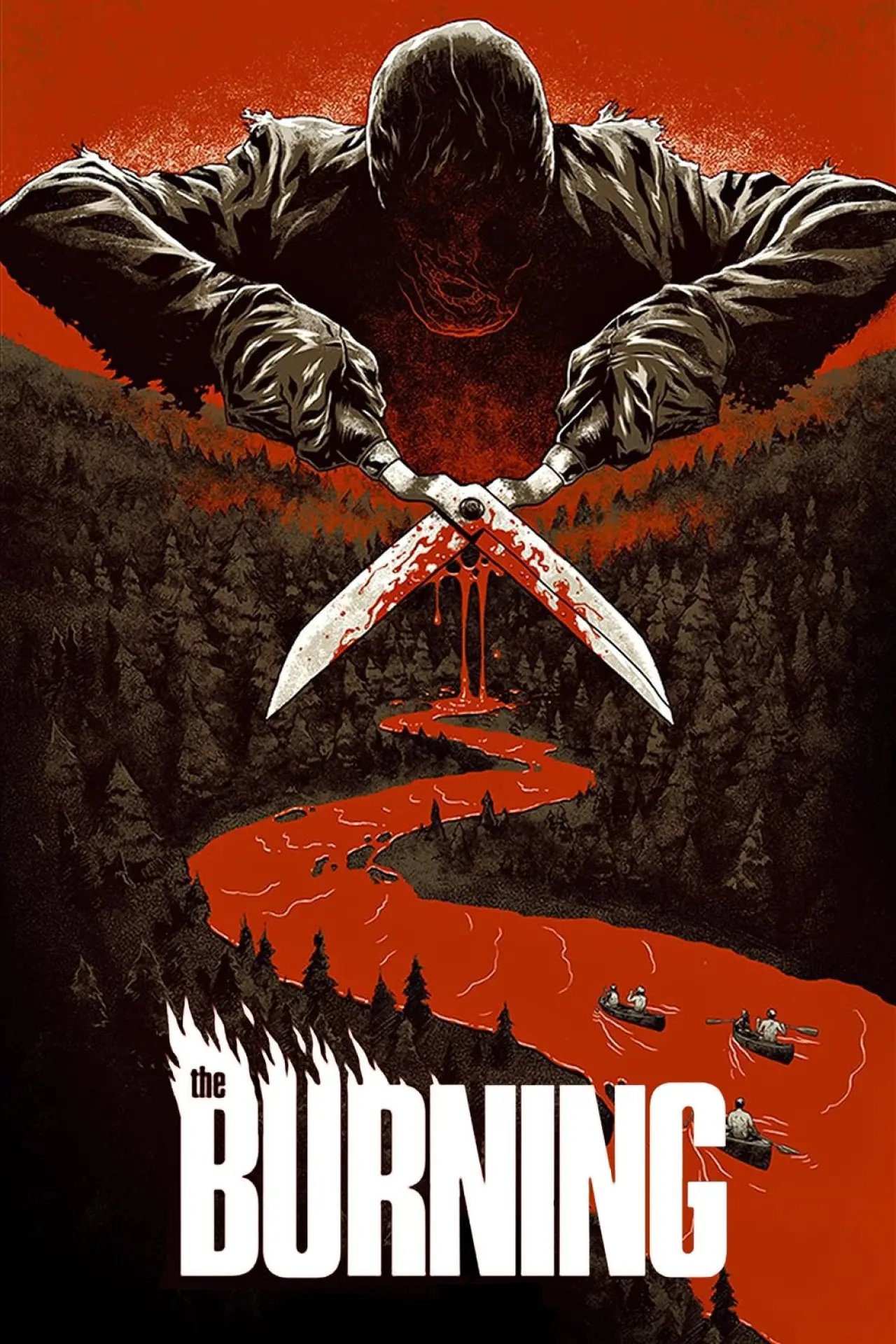 Movie poster "The Burning"