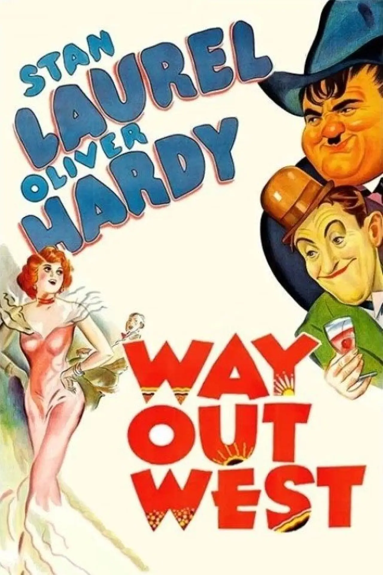 Movie poster "Way Out West"